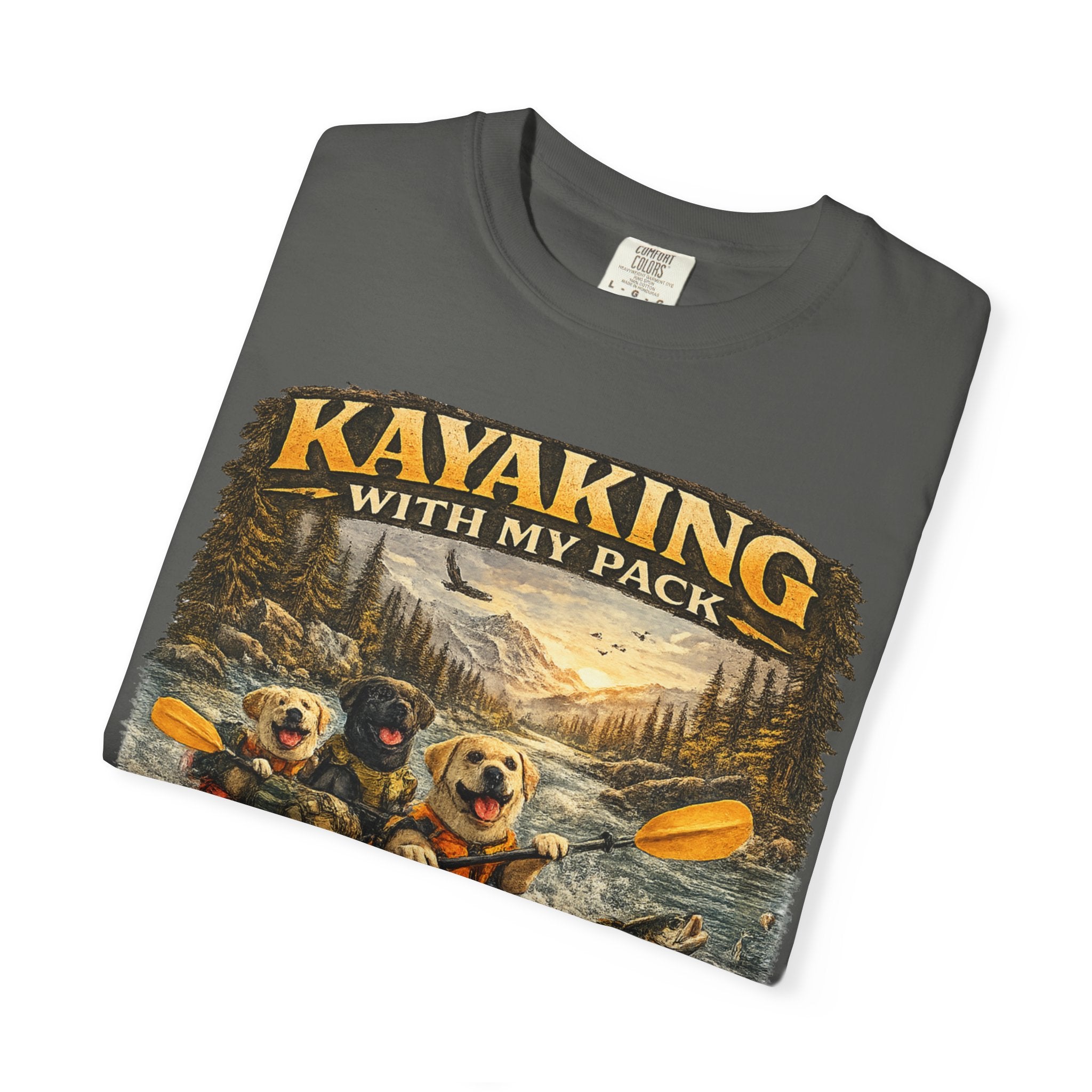 Kayaking With My Pack Tee