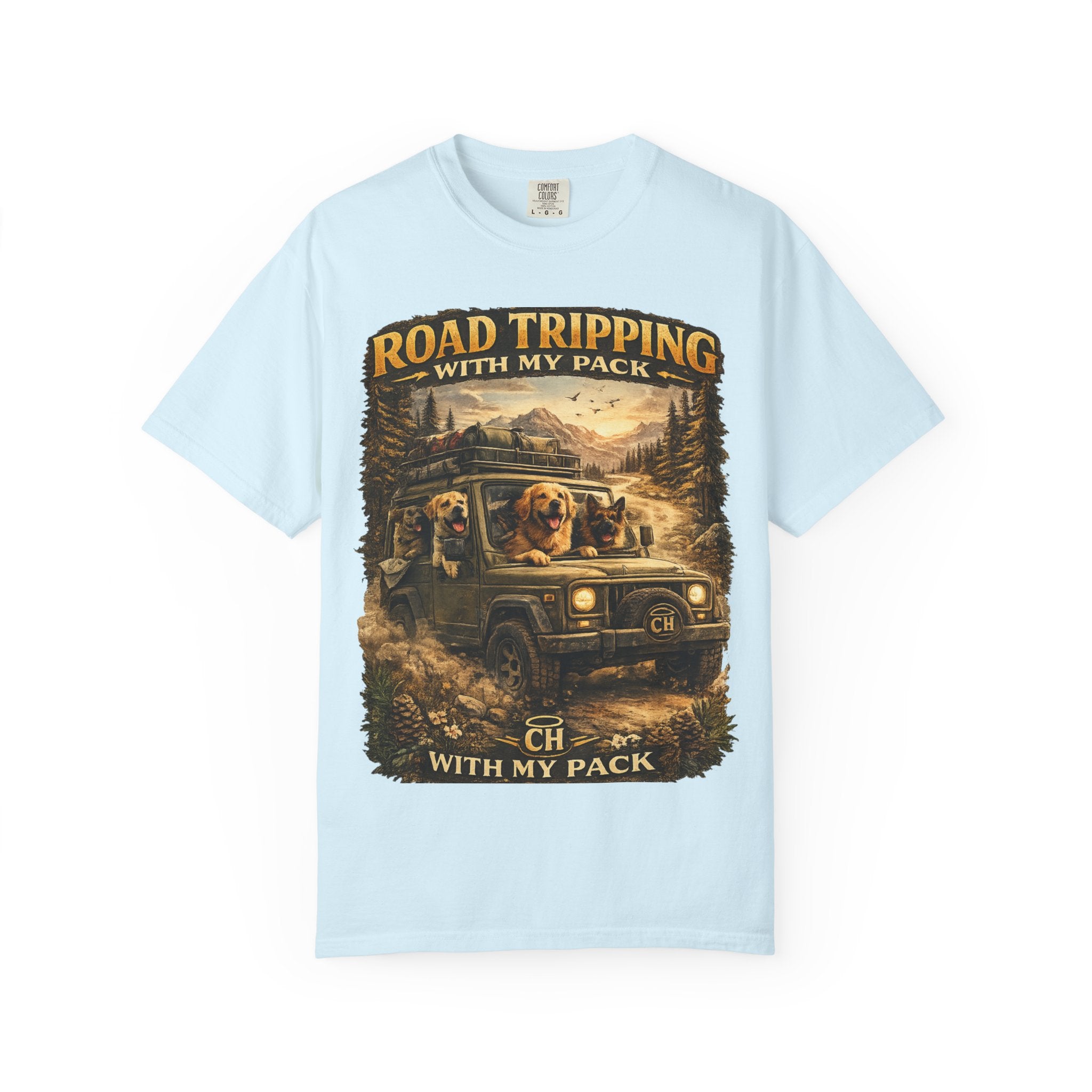 Road Tripping with My Pack Tee