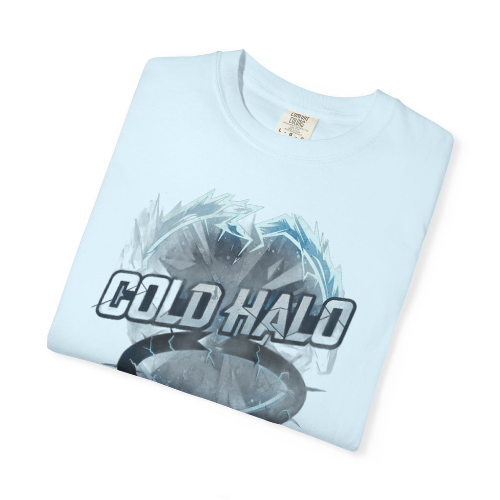 Cold Halo Graphic T-Shirt — Icy Ring Logo Tee