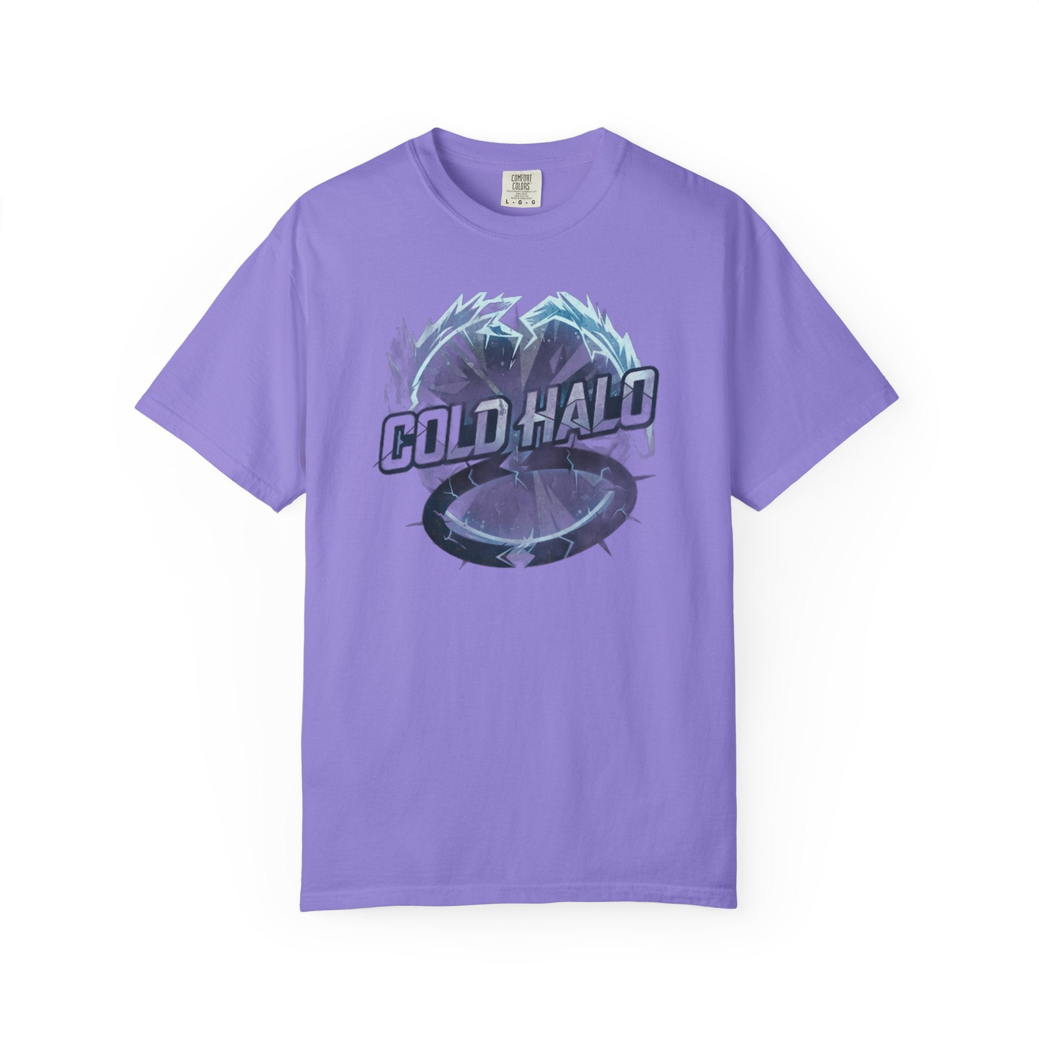 Cold Halo Graphic T-Shirt — Icy Ring Logo Tee