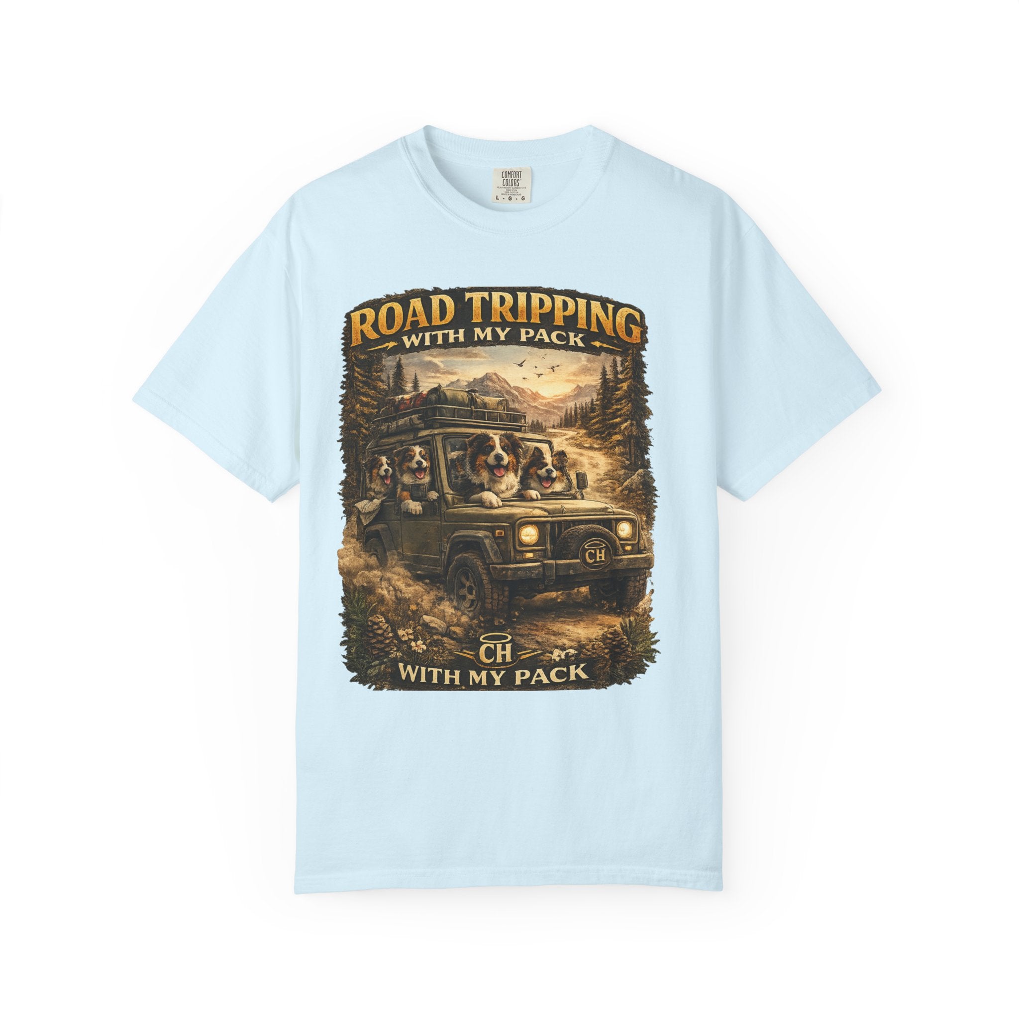 Road Trip Dog Tee