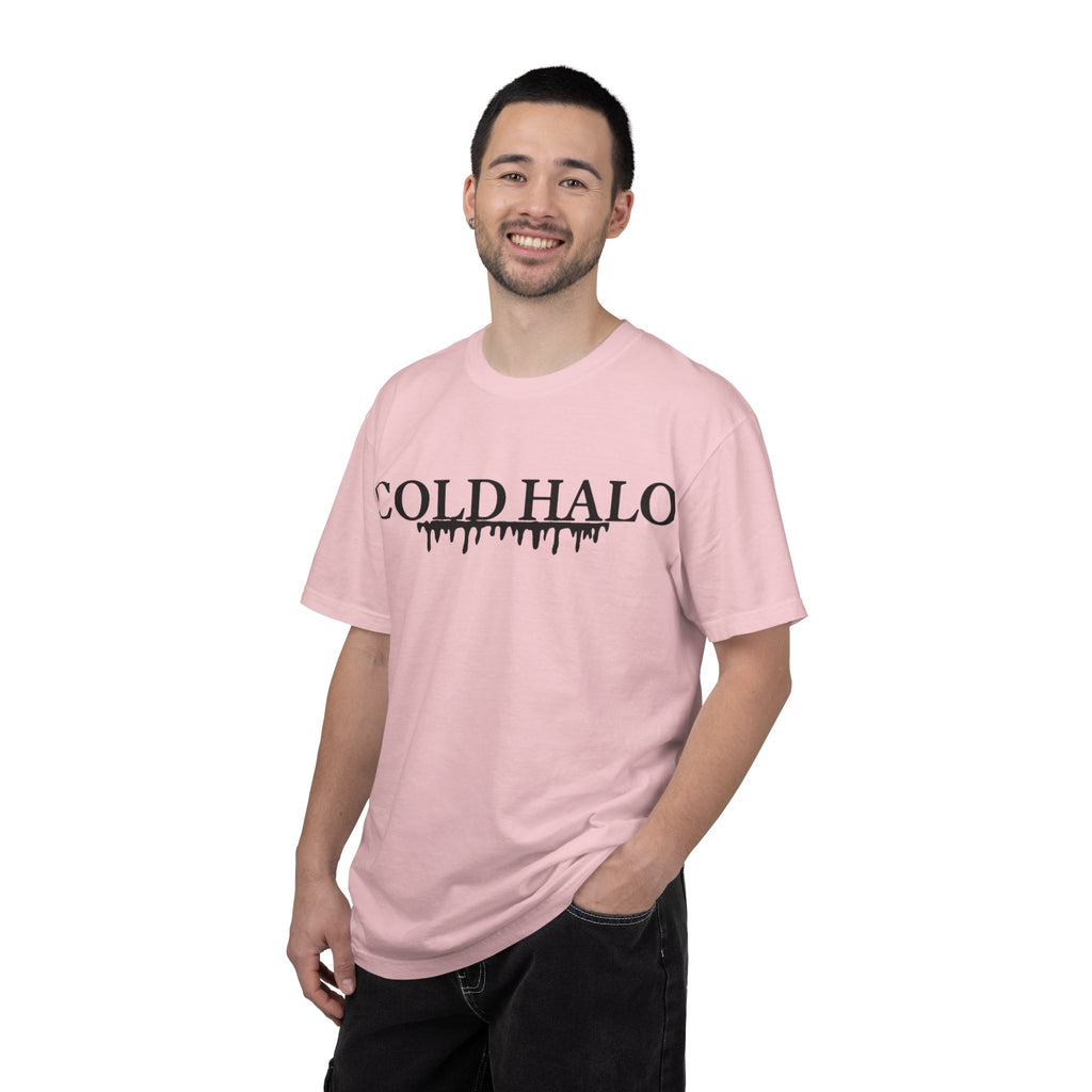 Cold Halo T-Shirt — Gothic Drip Logo Tee