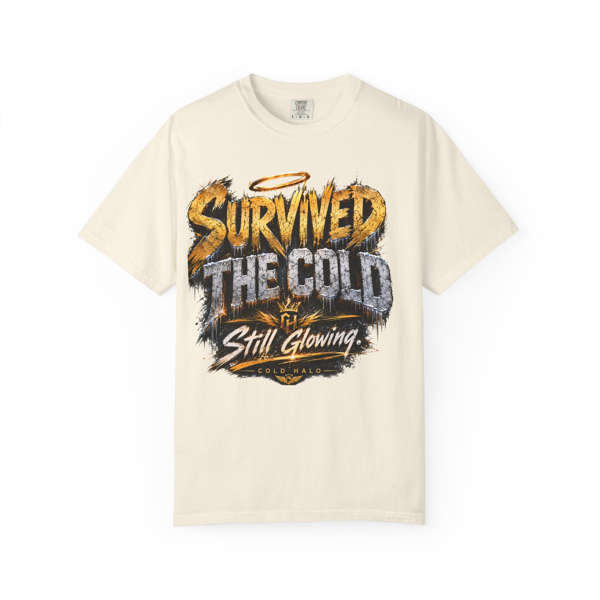 Survived the Cold T‑Shirt — 'Still Glowing' Vintage Graphic Tee