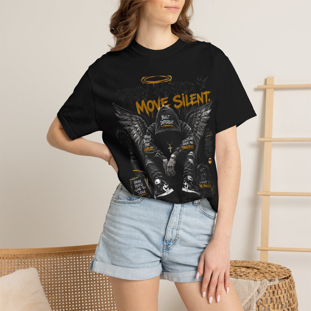 Pray Hard Move Silent Tee