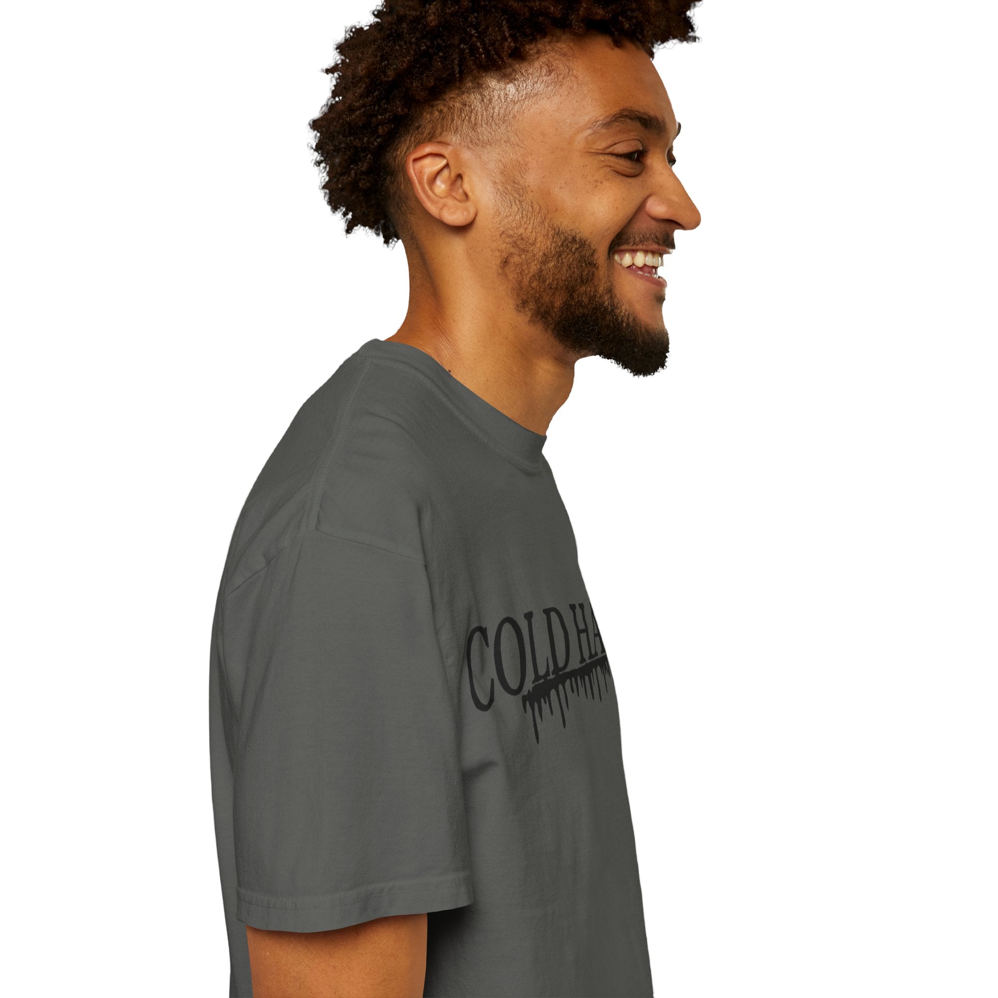 Cold Halo T-Shirt — Gothic Drip Logo Tee