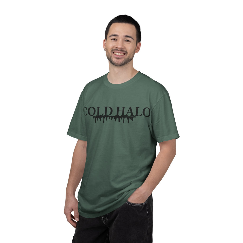 Cold Halo T-Shirt — Gothic Drip Logo Tee