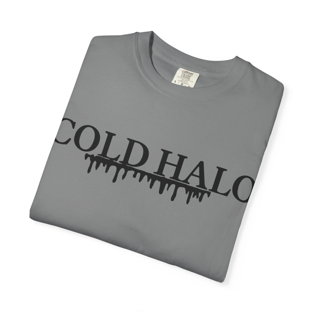 Cold Halo T-Shirt — Gothic Drip Logo Tee