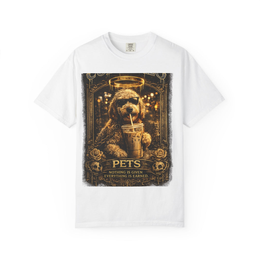 COLD HALO PETS| Vintage "Pets: Nothing Is Given, Everything Is Earned" Graphic T-Shirt