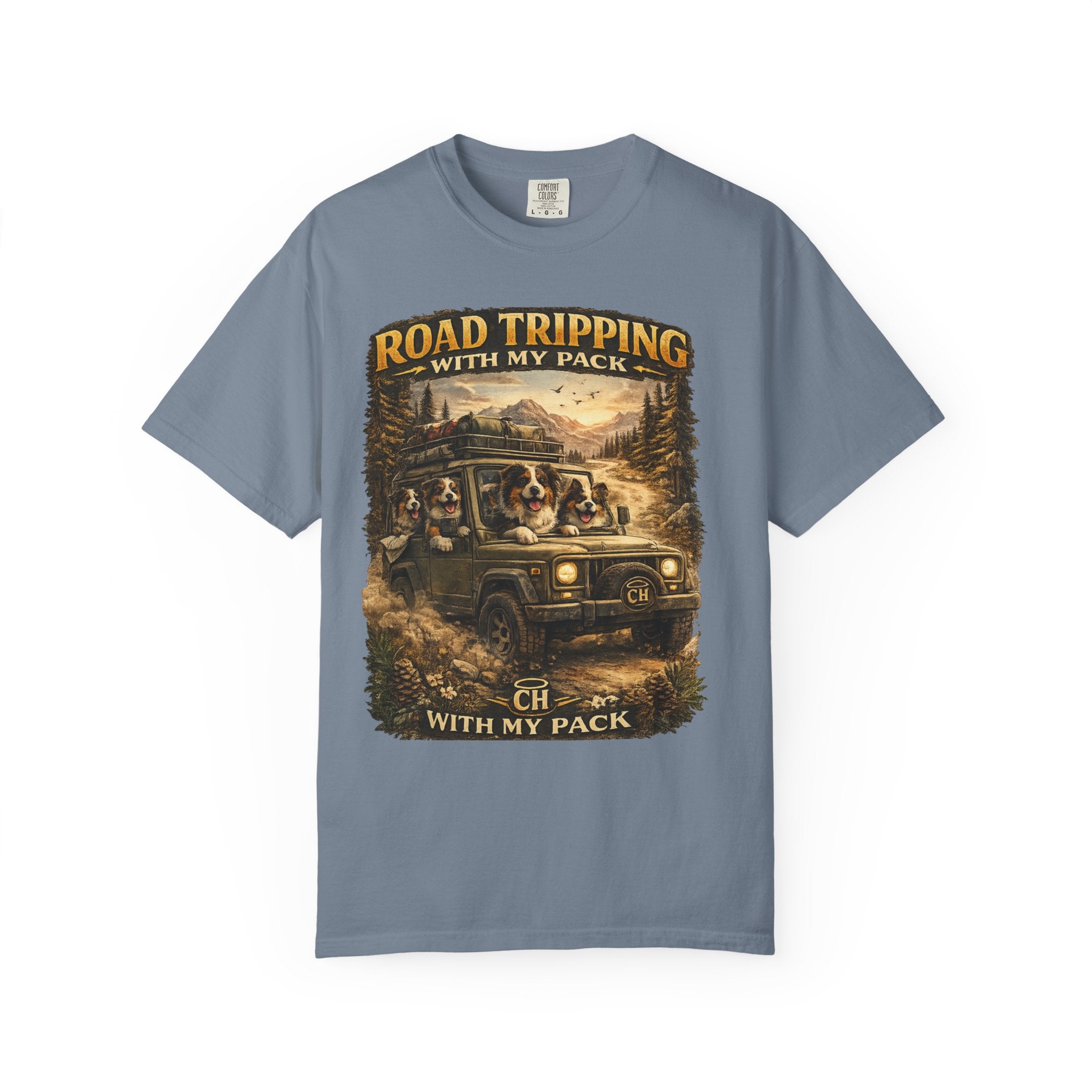 Road Trip Dog Tee