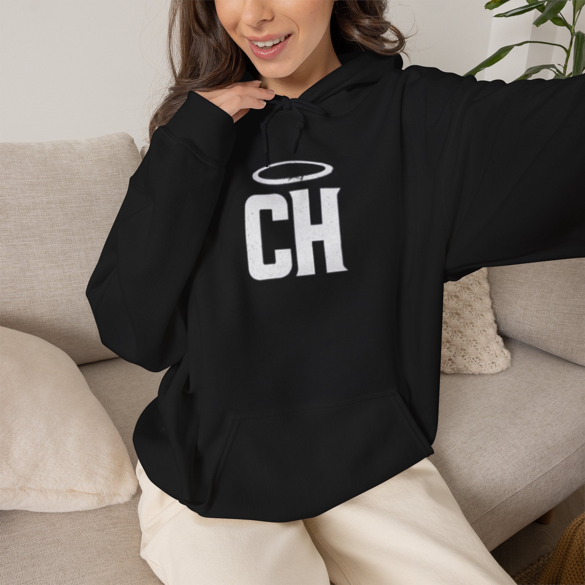 COLD HALO CH Monogram Hoodie|