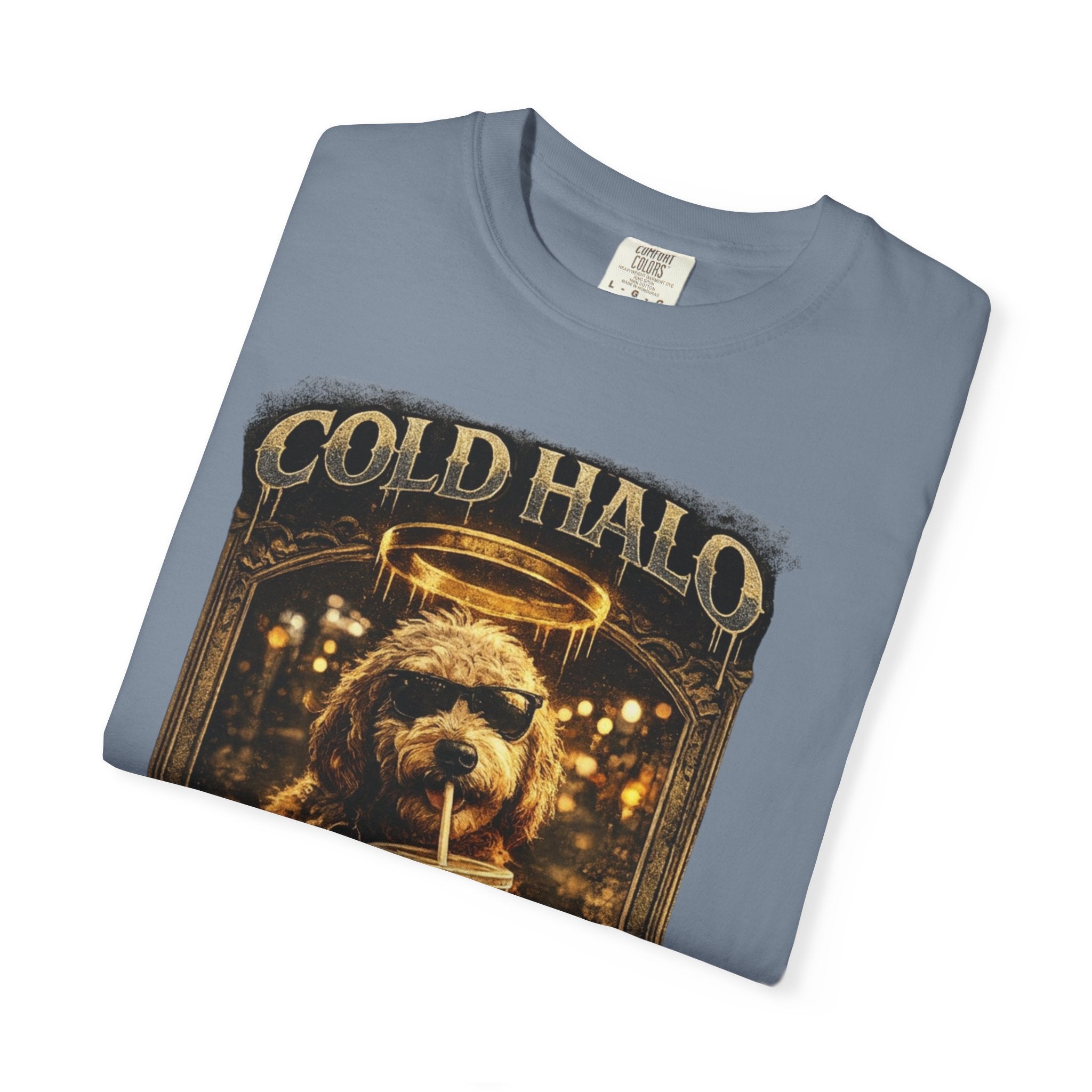 Cold Halo Pets T-Shirt — Vintage Dog Snack Inspector Graphic Tee
