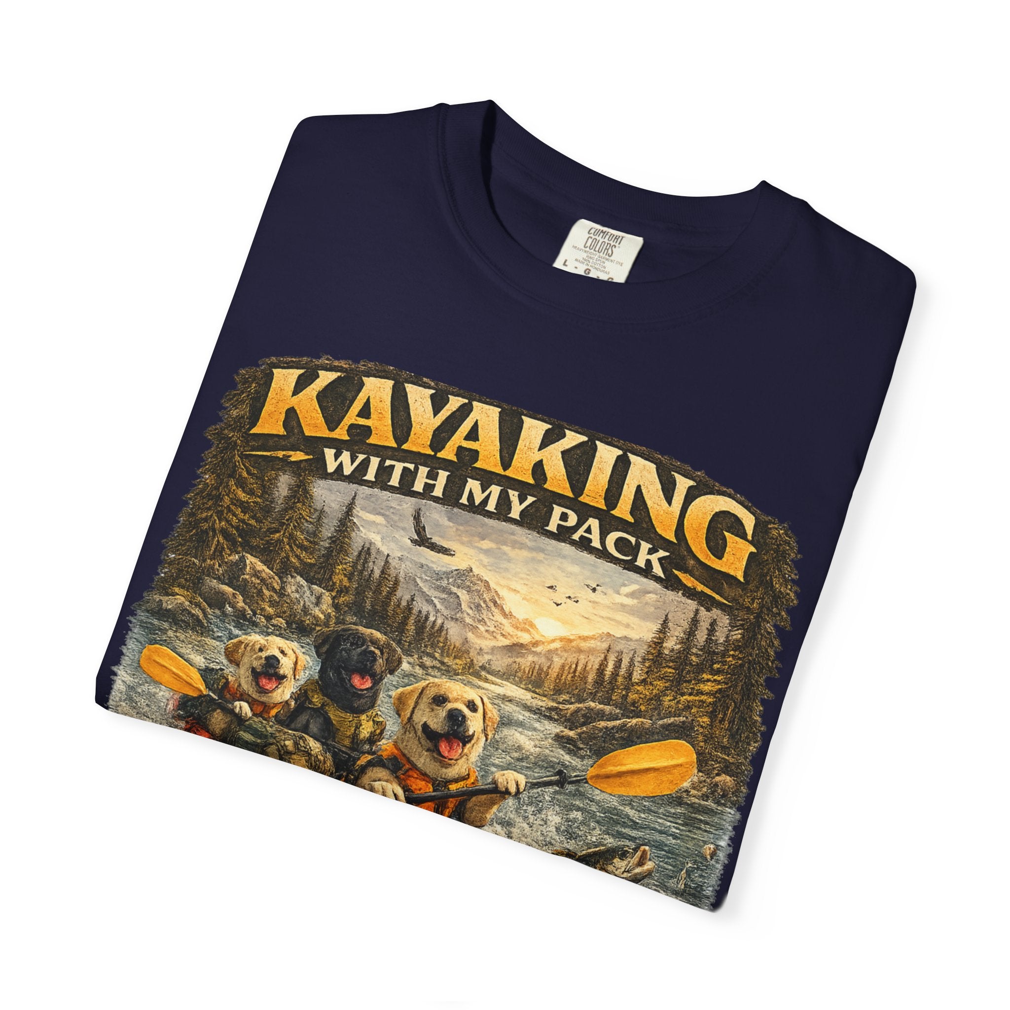 Kayaking With My Pack Tee