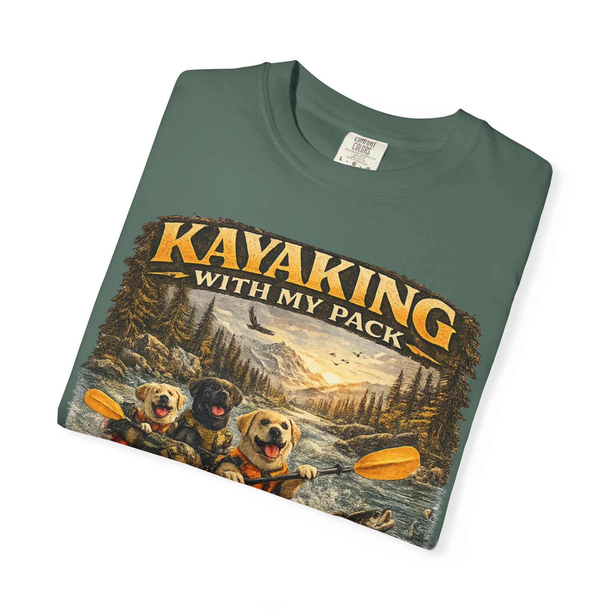 Kayaking With My Pack Tee