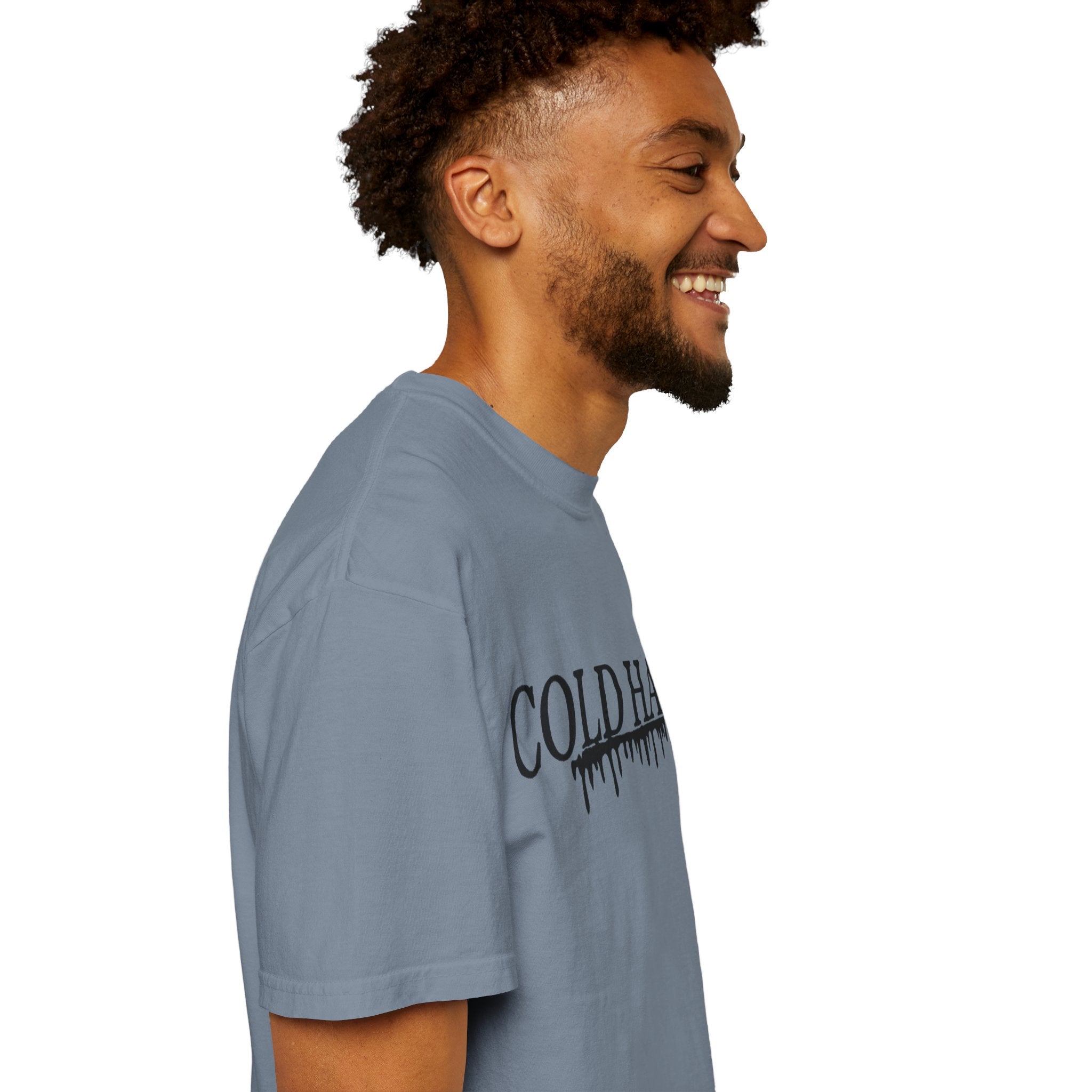Cold Halo T-Shirt — Gothic Drip Logo Tee
