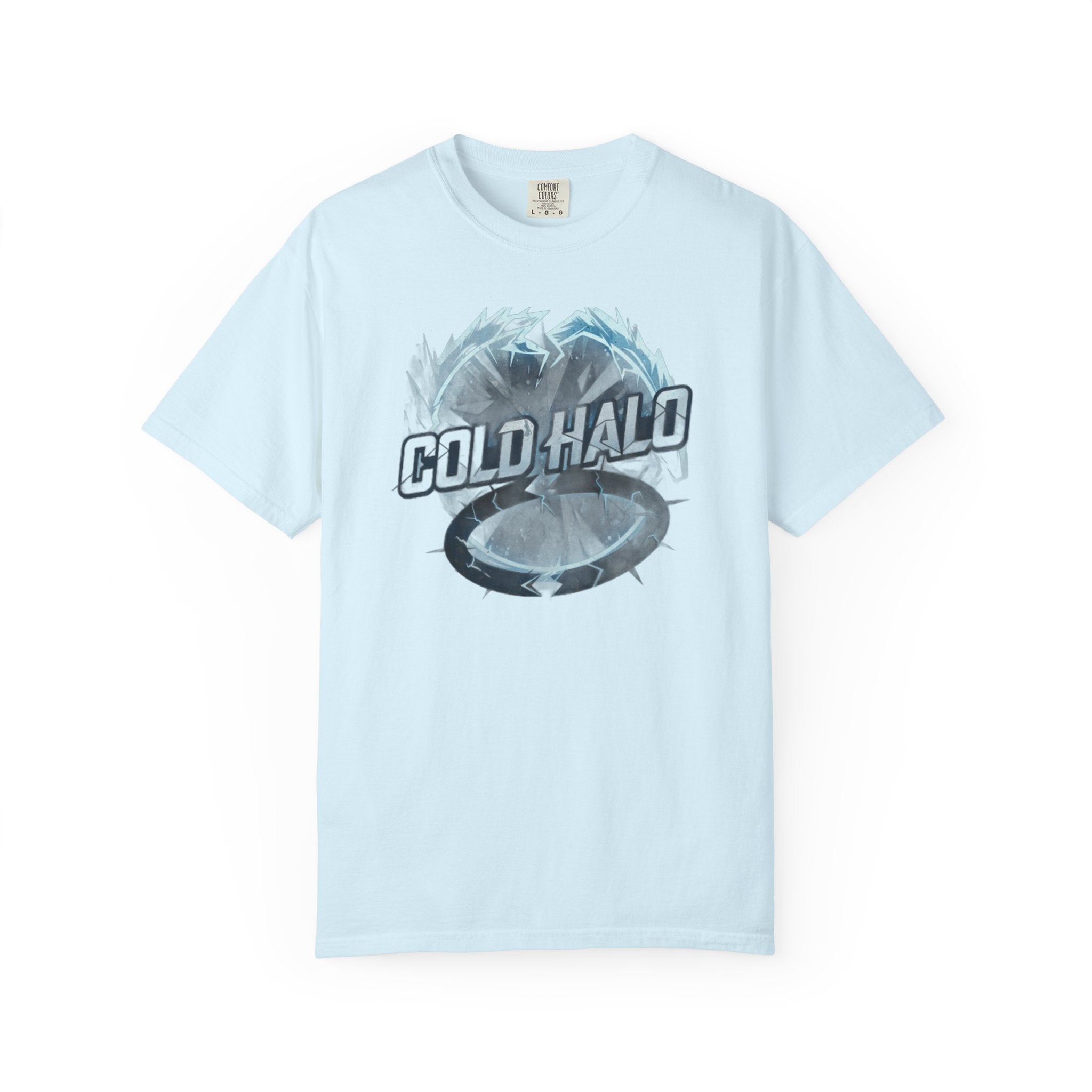 Cold Halo Graphic T-Shirt — Icy Ring Logo Tee