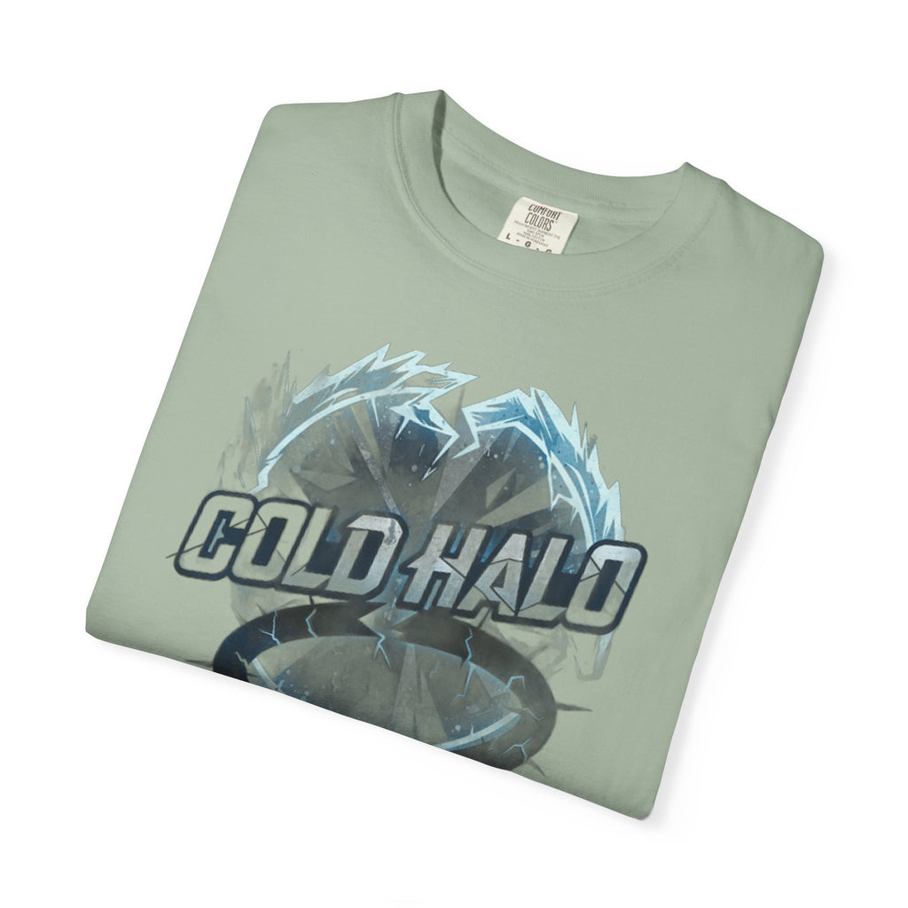 Cold Halo Graphic T-Shirt — Icy Ring Logo Tee