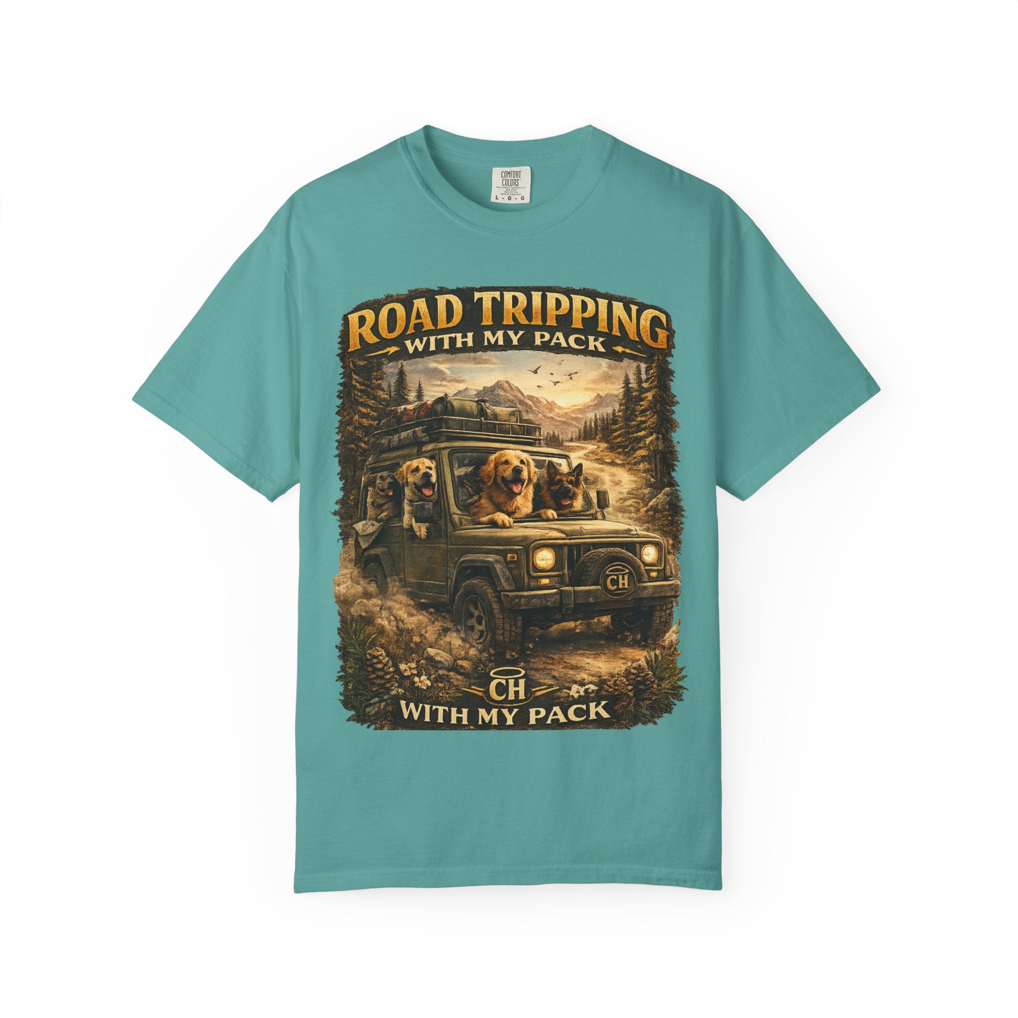 Road Tripping with My Pack Tee