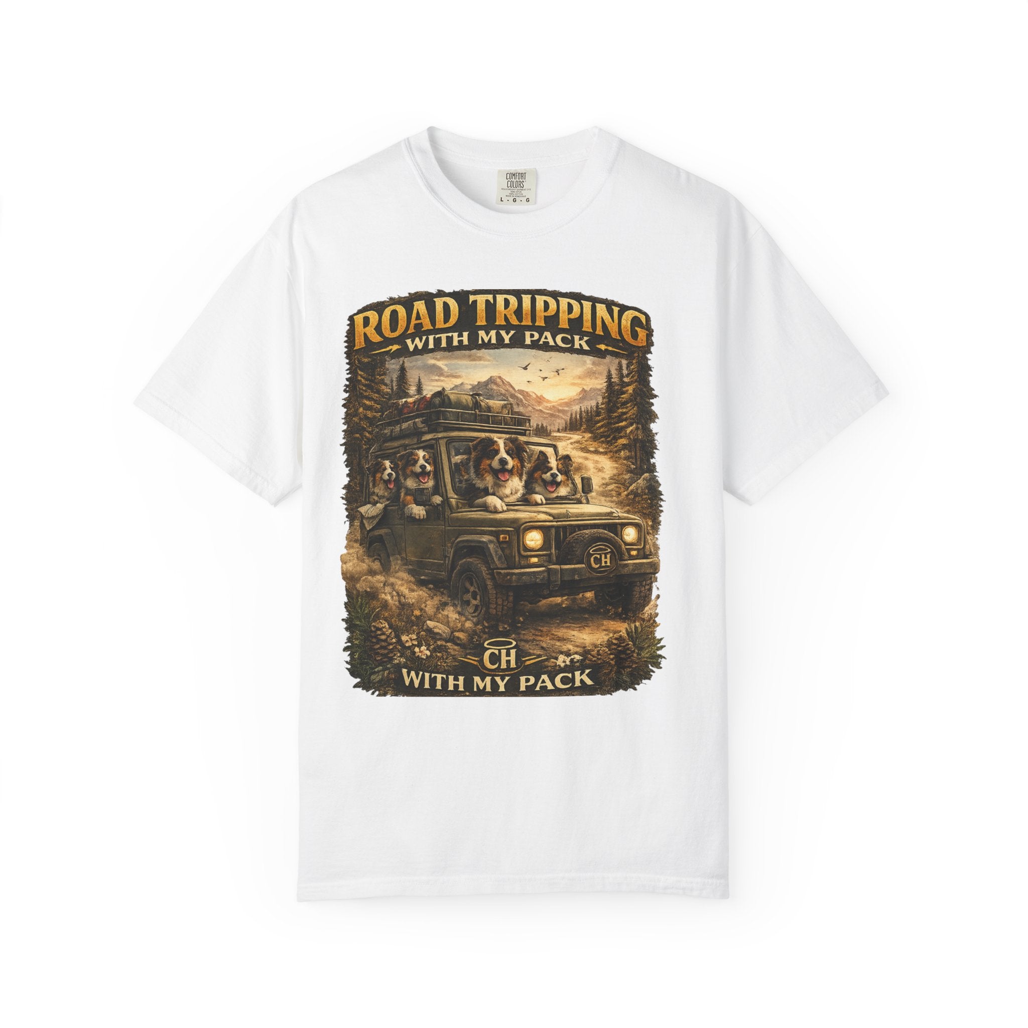 Road Trip Dog Tee