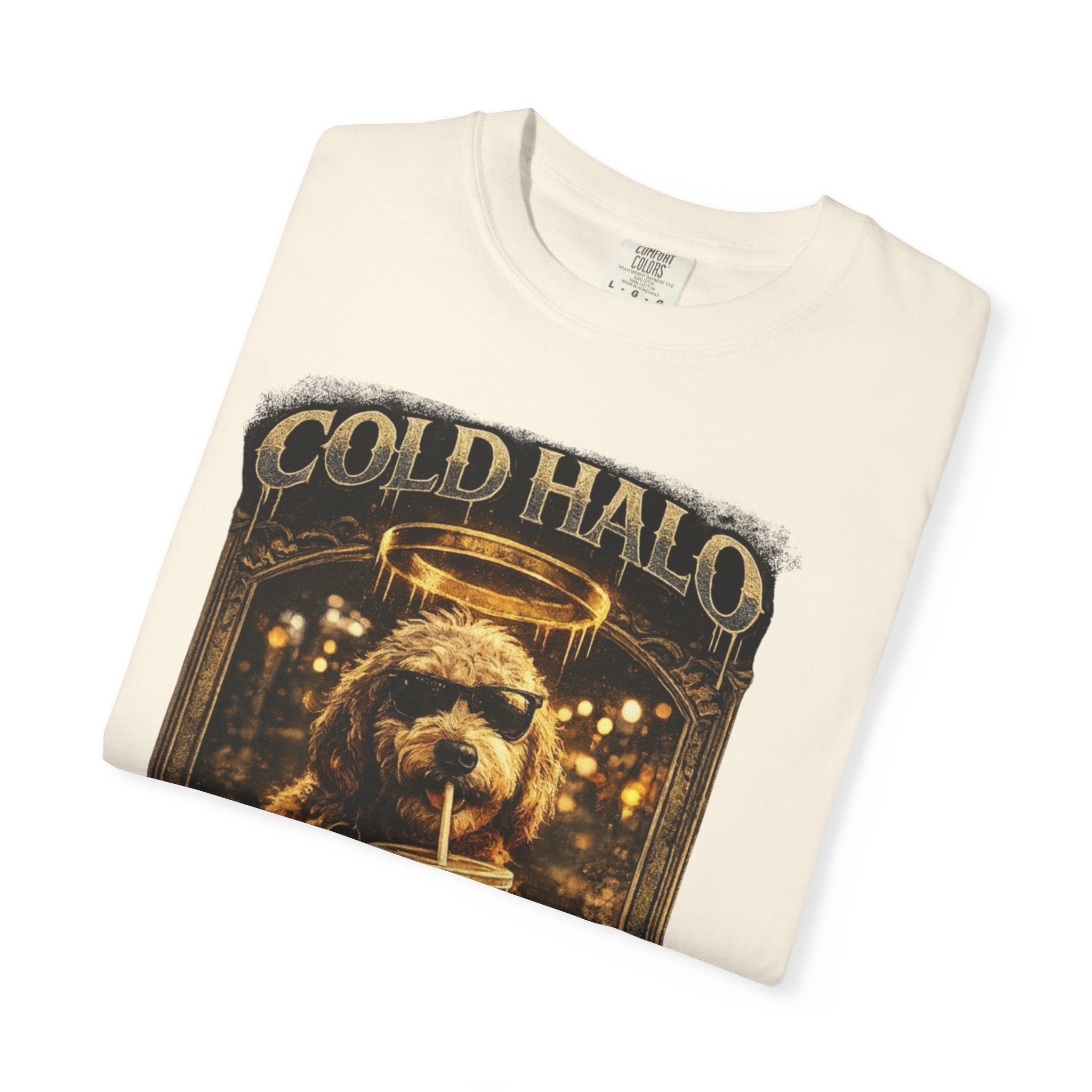 Cold Halo Pets T-Shirt — Vintage Dog Snack Inspector Graphic Tee