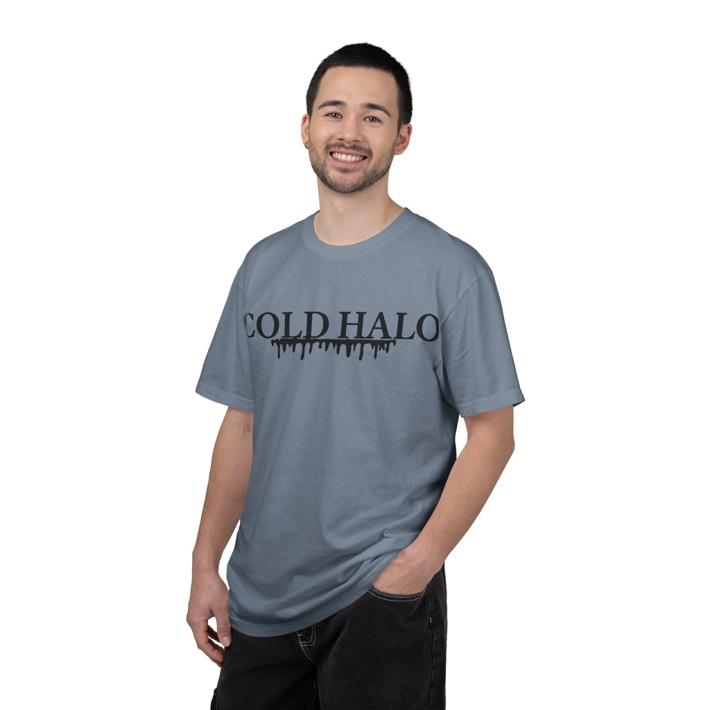 Cold Halo T-Shirt — Gothic Drip Logo Tee