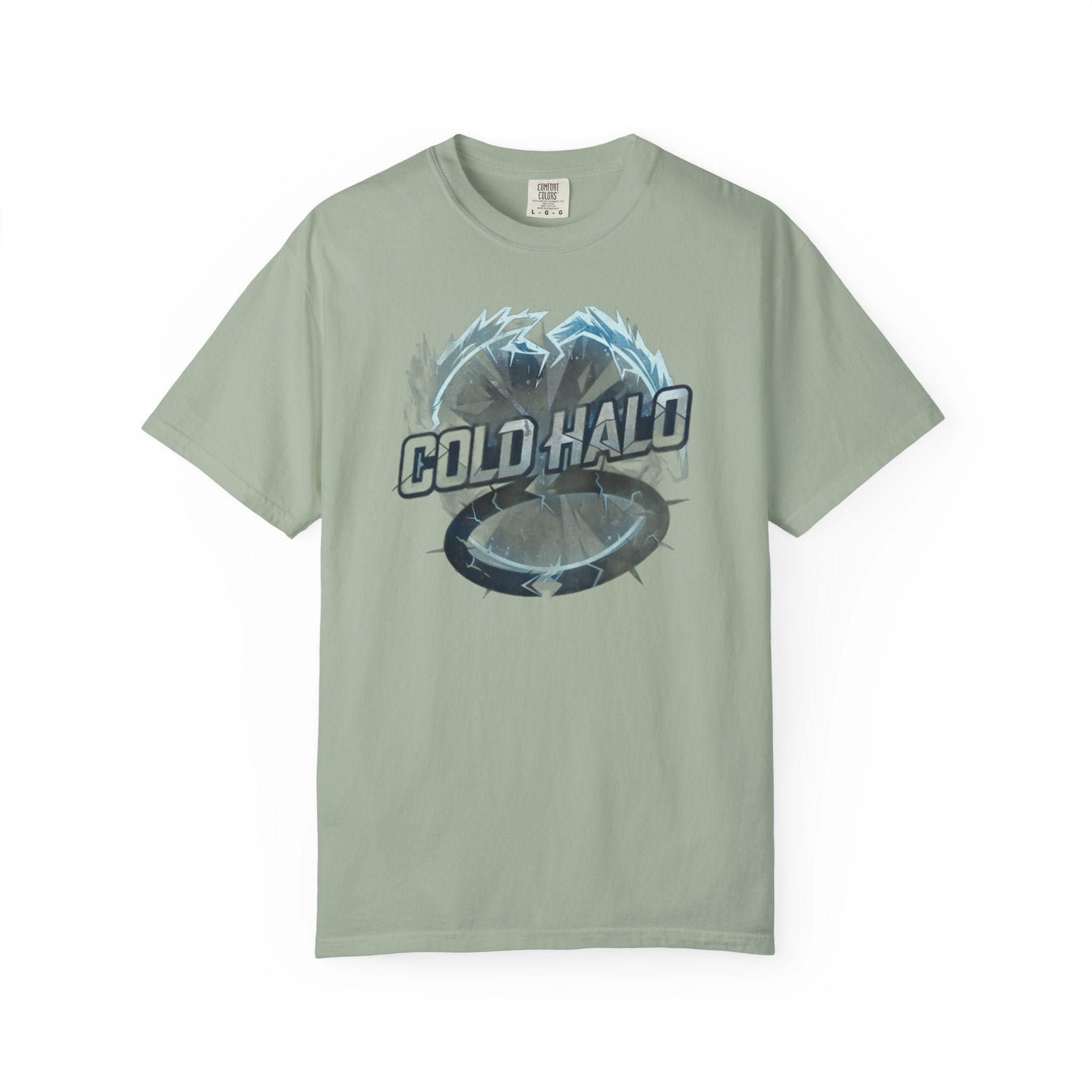 Cold Halo Graphic T-Shirt — Icy Ring Logo Tee