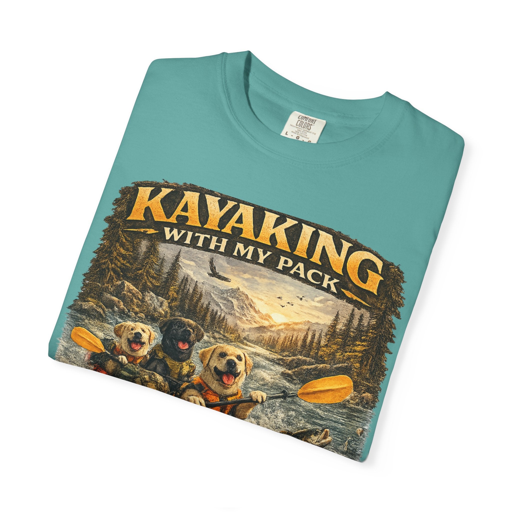 Kayaking With My Pack Tee