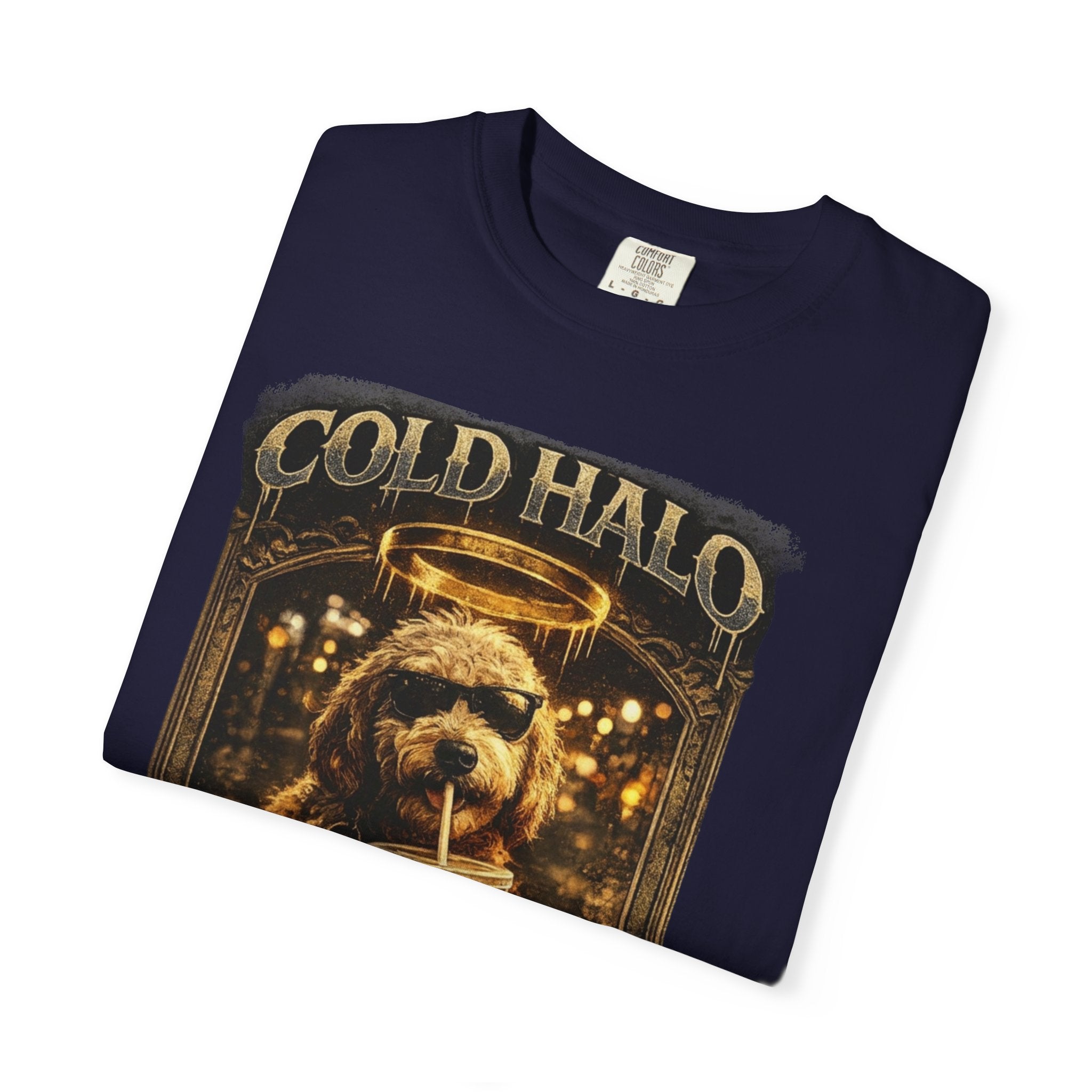 Cold Halo Pets T-Shirt — Vintage Dog Snack Inspector Graphic Tee