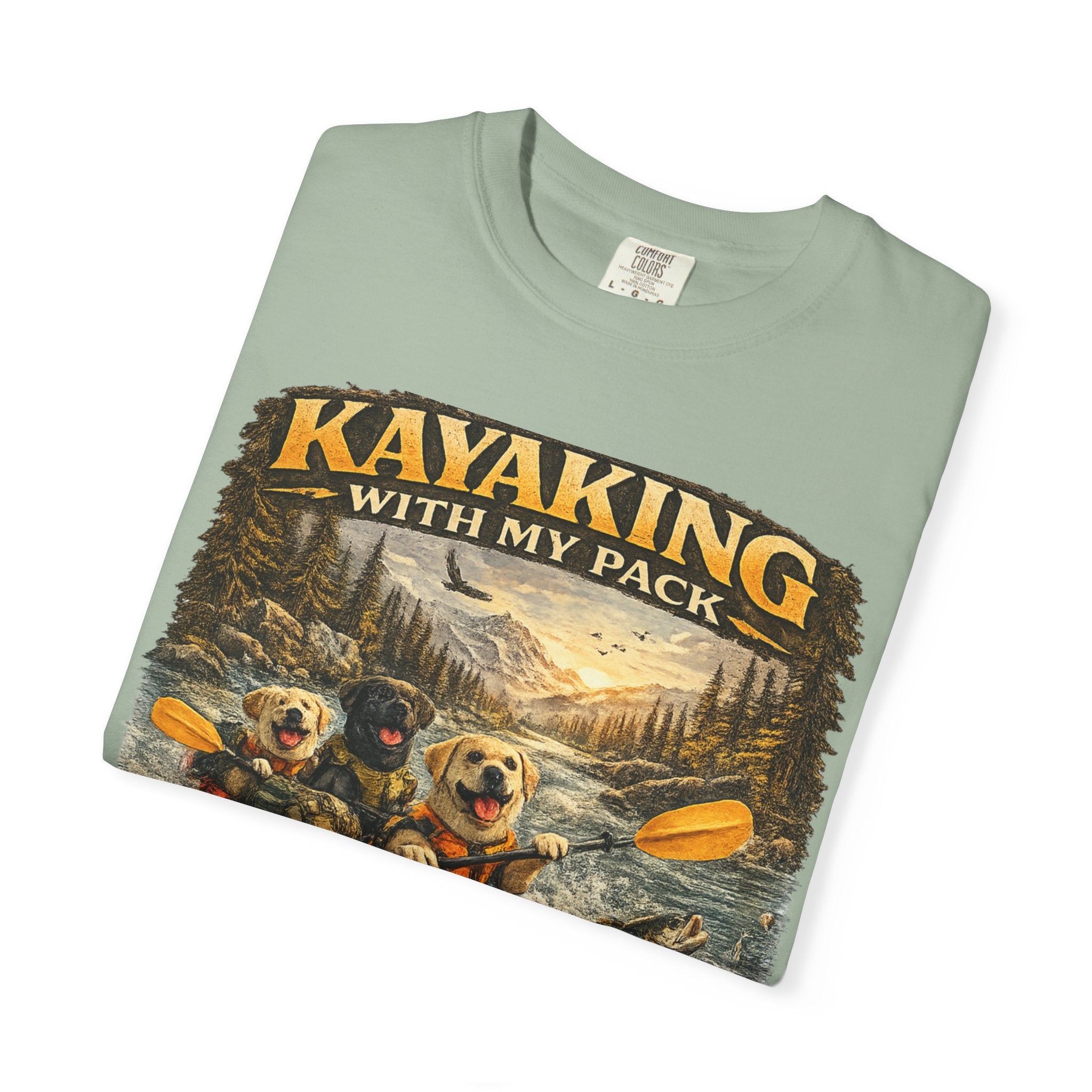 Kayaking With My Pack Tee