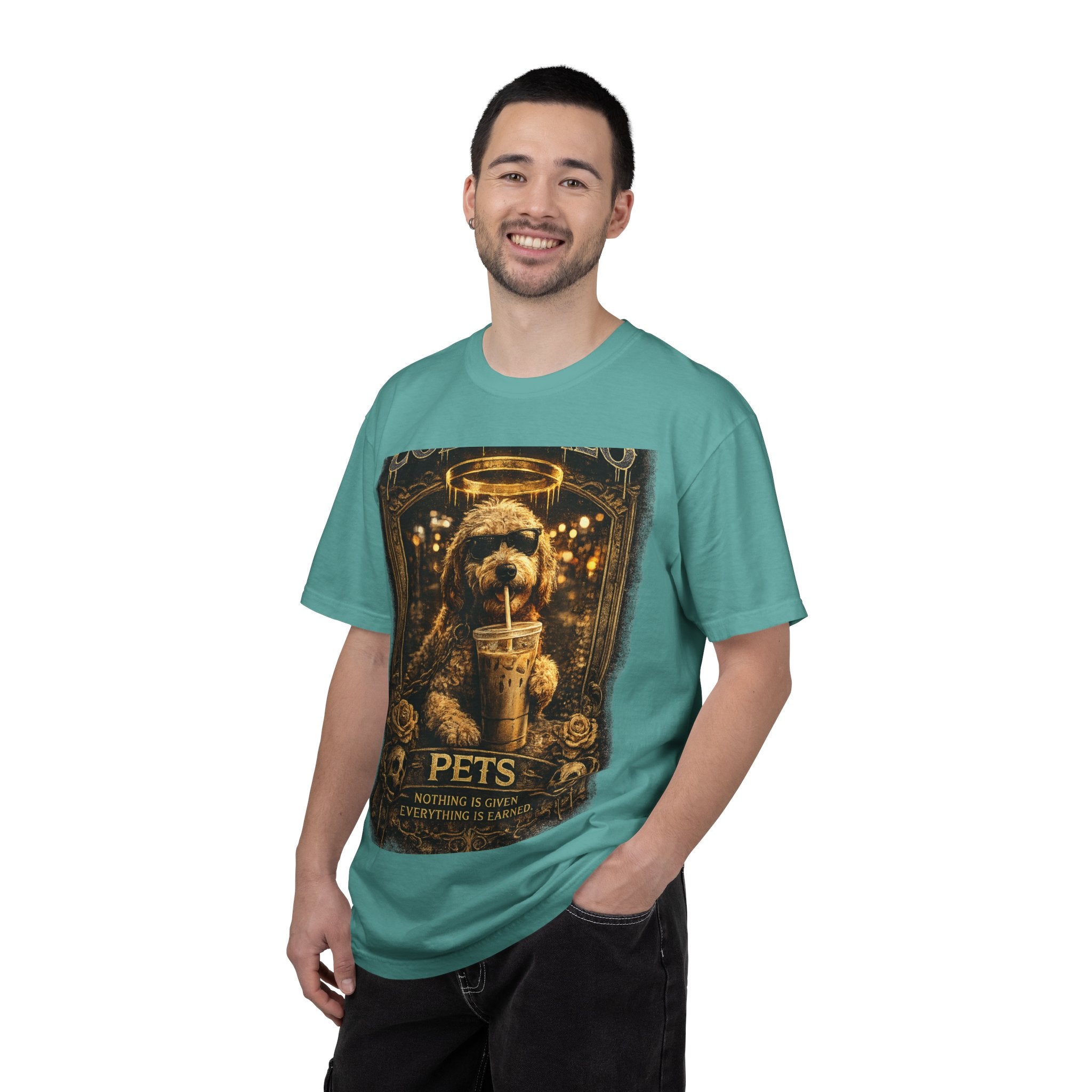 COLD HALO PETS| Vintage "Pets: Nothing Is Given, Everything Is Earned" Graphic T-Shirt