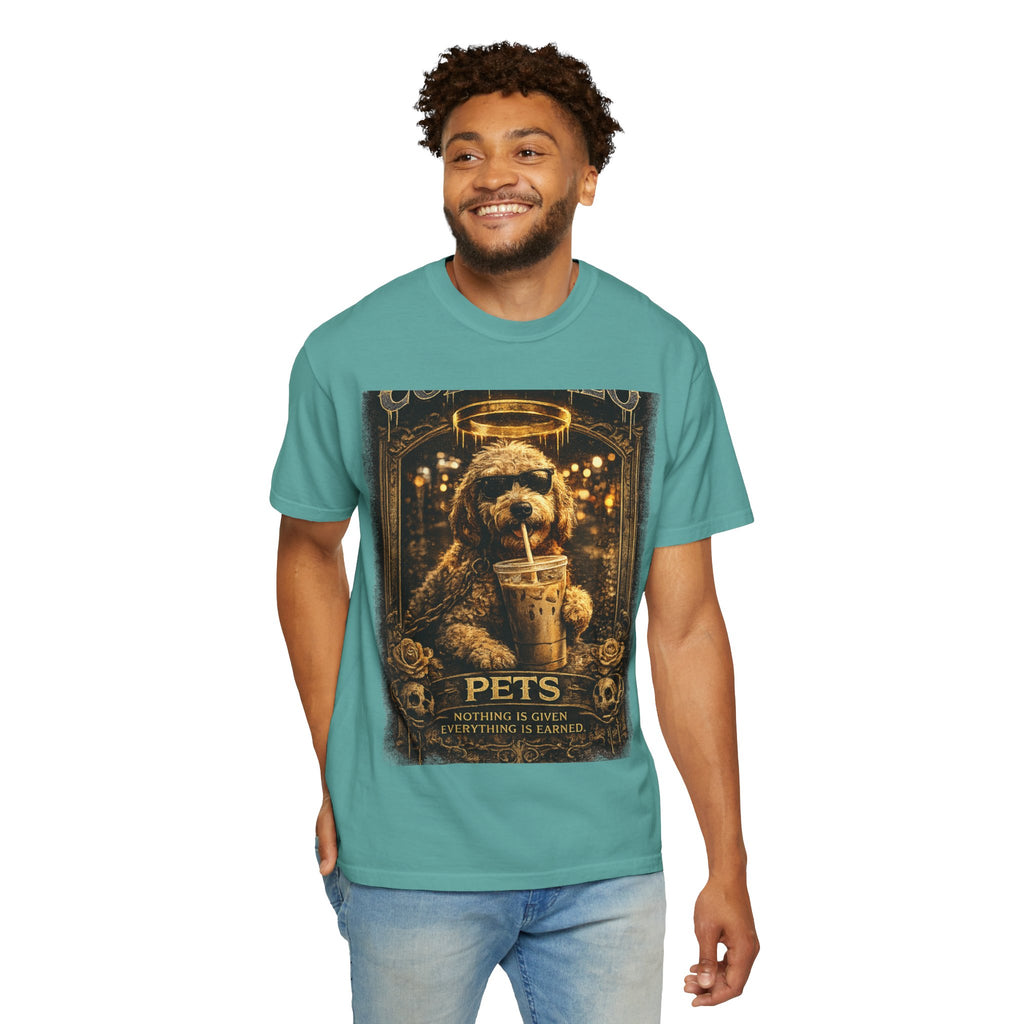 COLD HALO PETS| Vintage "Pets: Nothing Is Given, Everything Is Earned" Graphic T-Shirt