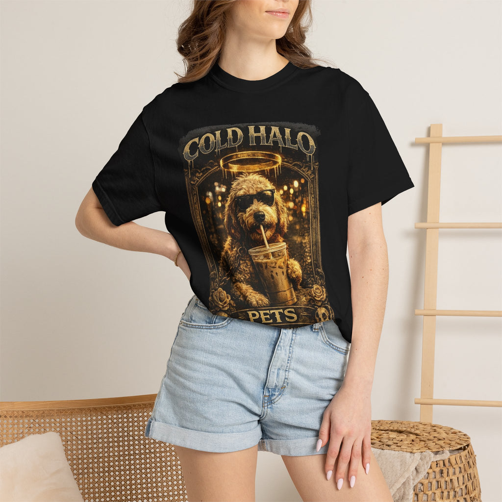 Cold Halo Pets T-Shirt — Vintage Dog Snack Inspector Graphic Tee