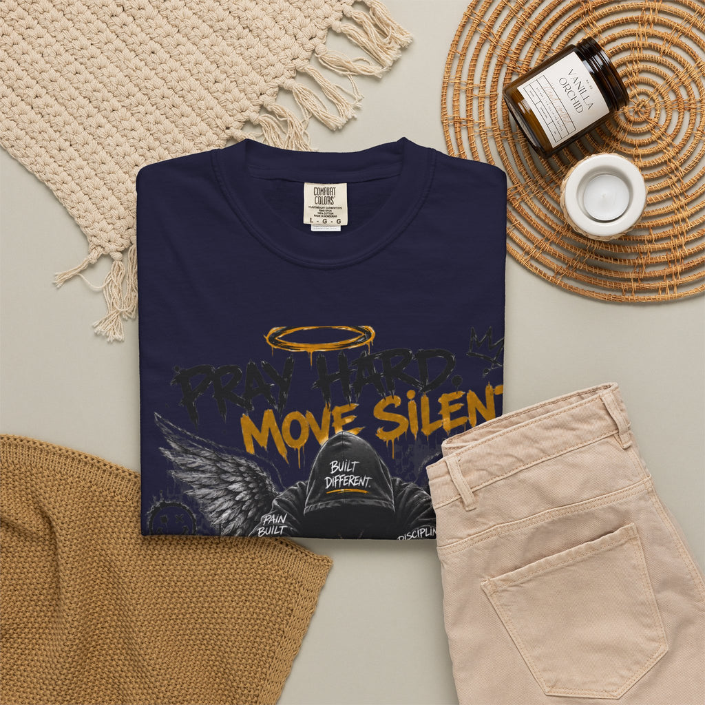 Pray Hard Move Silent Tee
