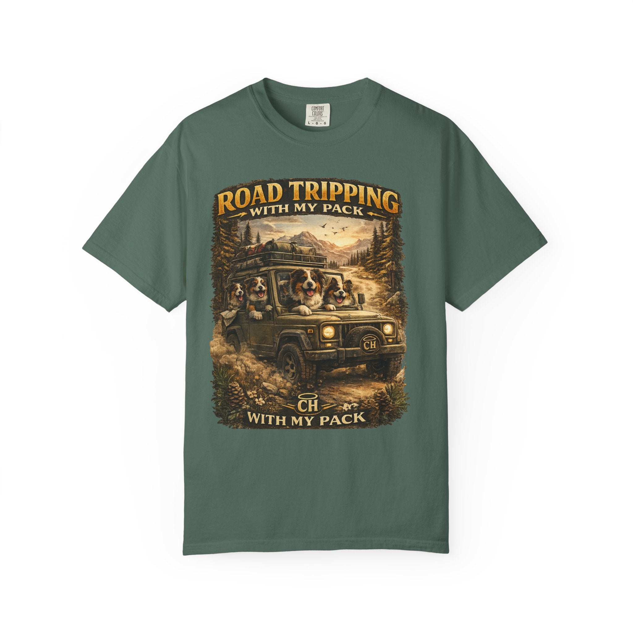 Road Trip Dog Tee