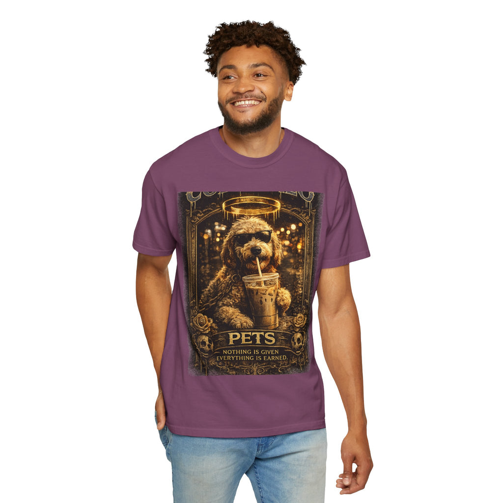 COLD HALO PETS| Vintage "Pets: Nothing Is Given, Everything Is Earned" Graphic T-Shirt