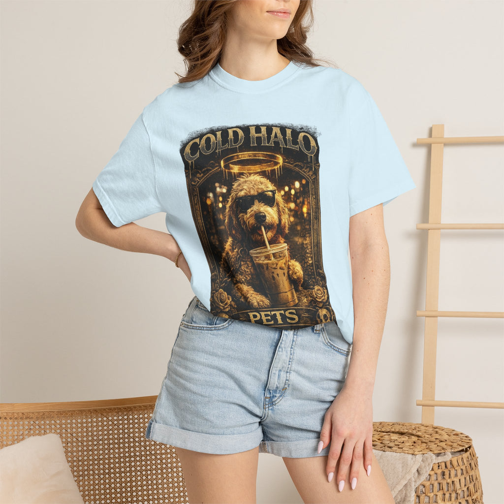 Cold Halo Pets T-Shirt — Vintage Dog Snack Inspector Graphic Tee