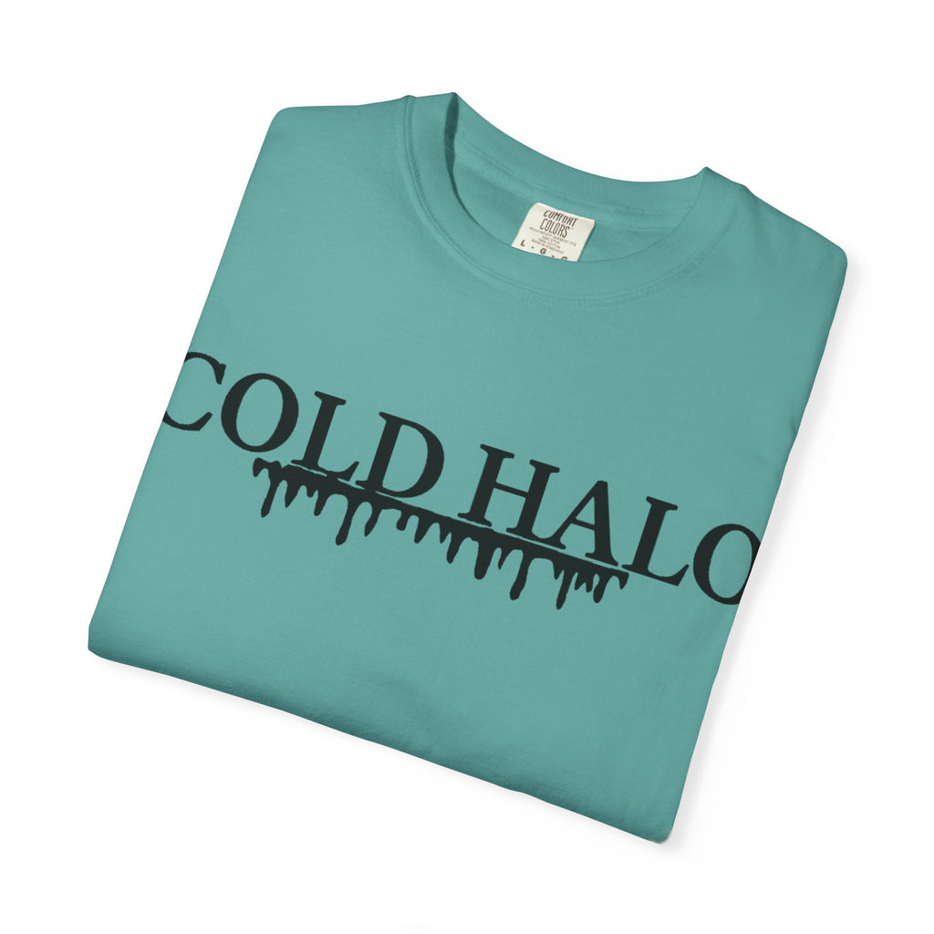 Cold Halo T-Shirt — Gothic Drip Logo Tee