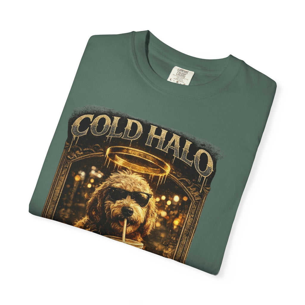 Cold Halo Pets T-Shirt — Vintage Dog Snack Inspector Graphic Tee