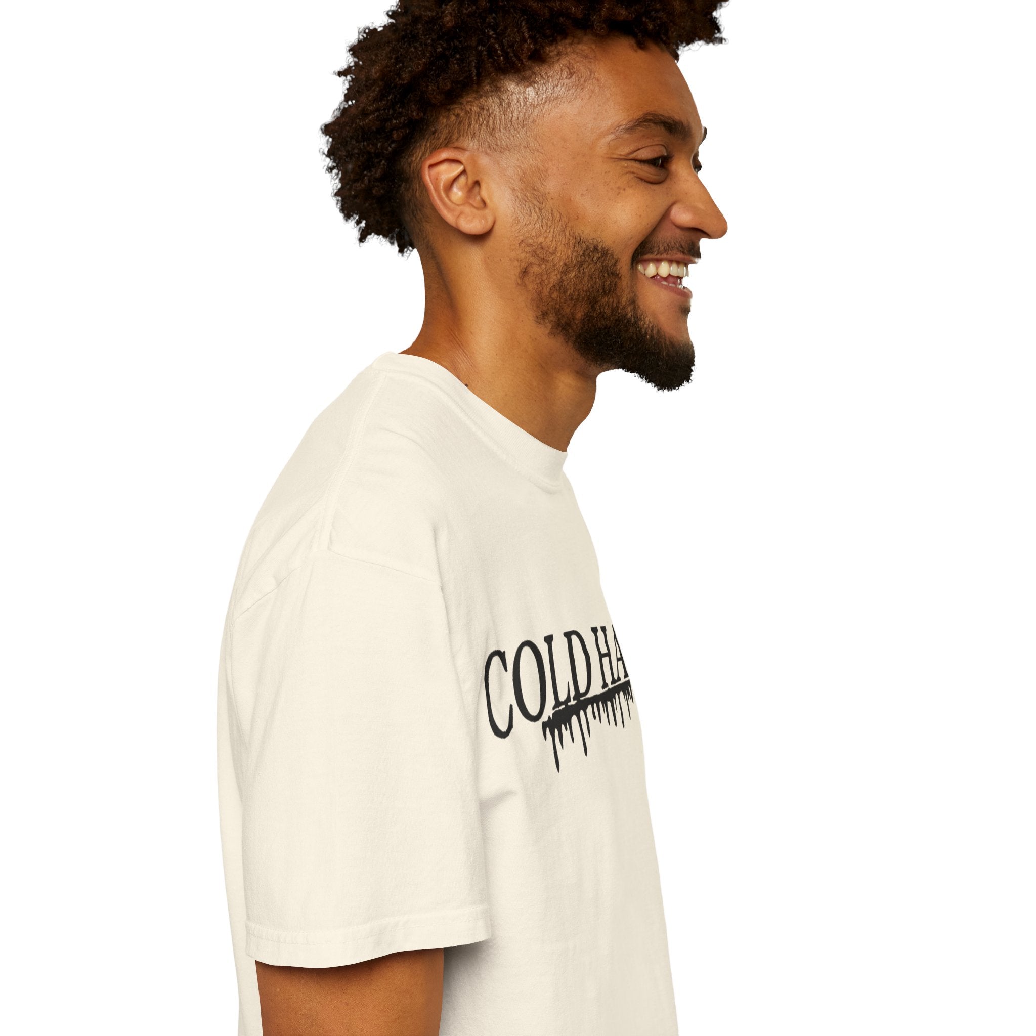 Cold Halo T-Shirt — Gothic Drip Logo Tee