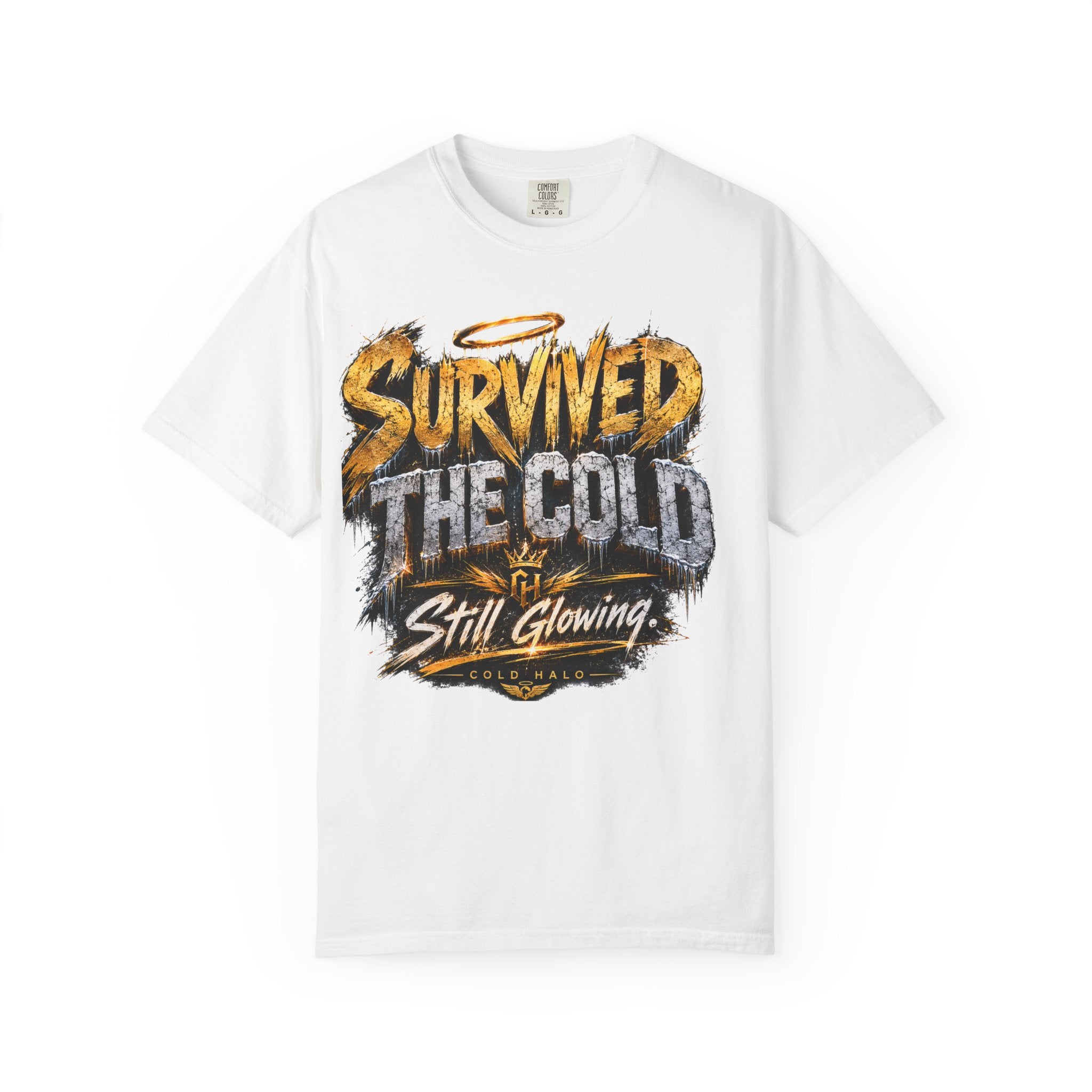 Survived the Cold T‑Shirt — 'Still Glowing' Vintage Graphic Tee