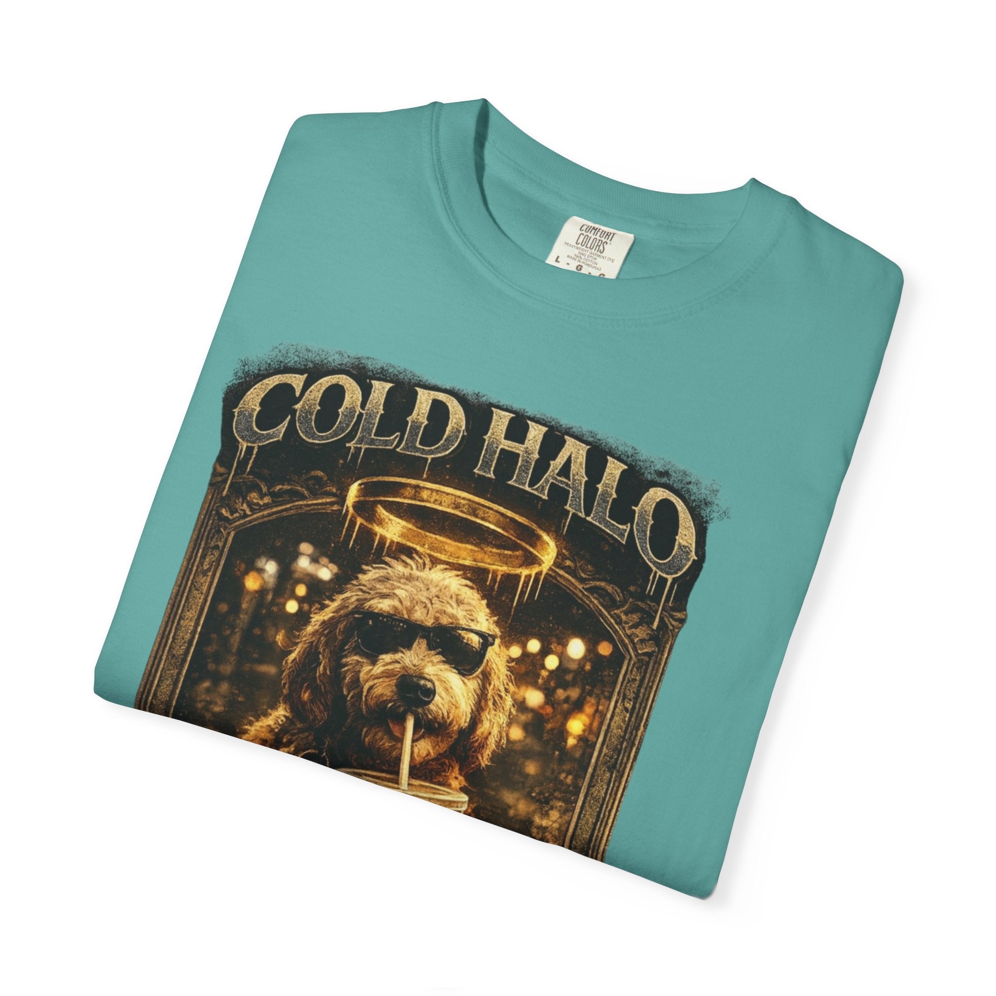 Cold Halo Pets T-Shirt — Vintage Dog Snack Inspector Graphic Tee
