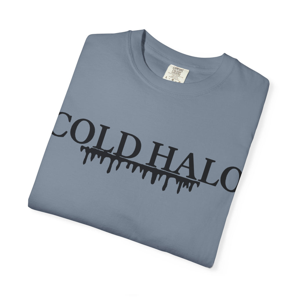Cold Halo T-Shirt — Gothic Drip Logo Tee