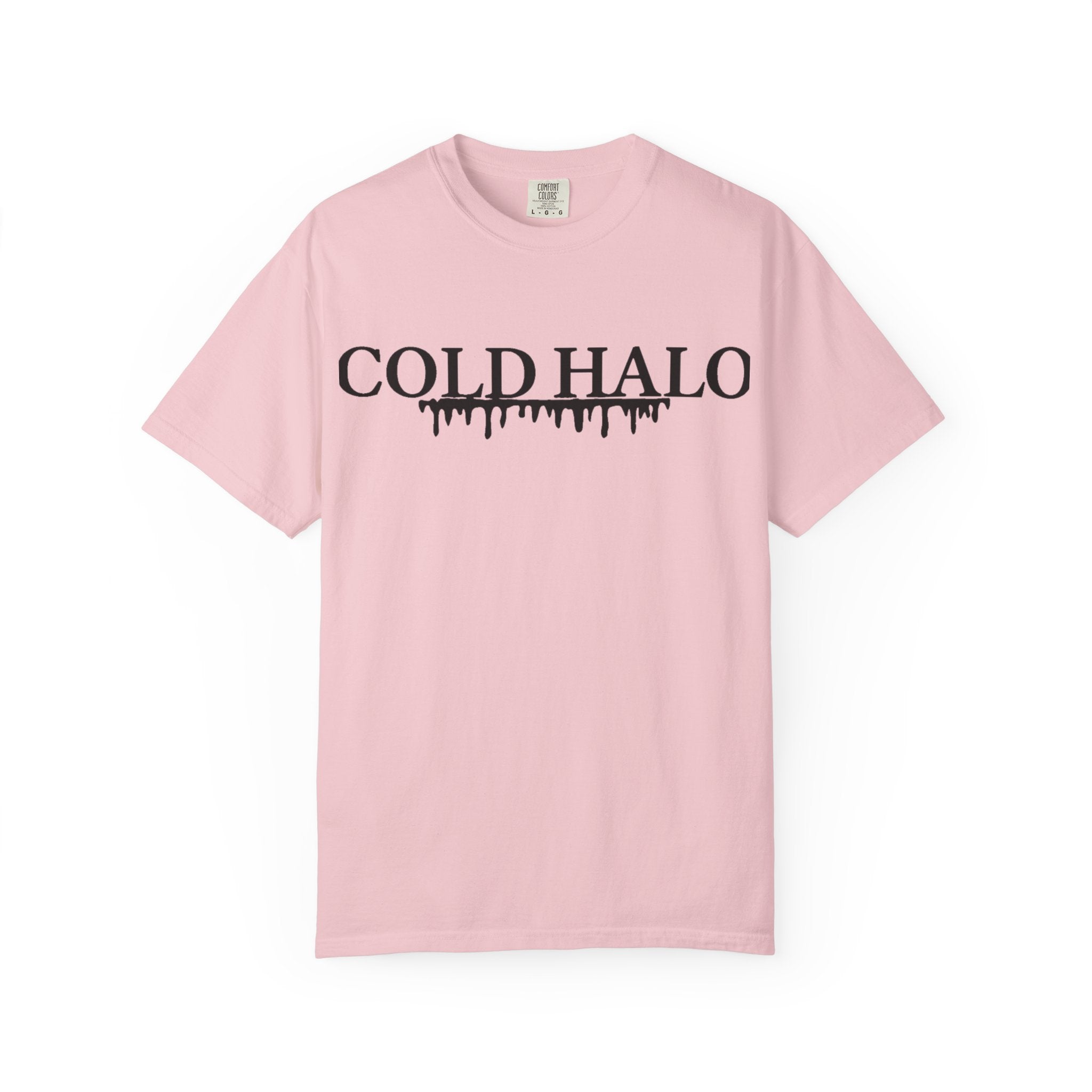 Cold Halo T-Shirt — Gothic Drip Logo Tee