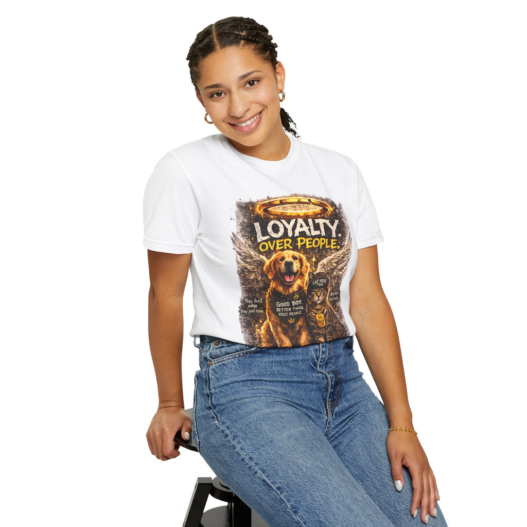 Loyalty Over People T-Shirt — Guardian Dogs Graphic Tee