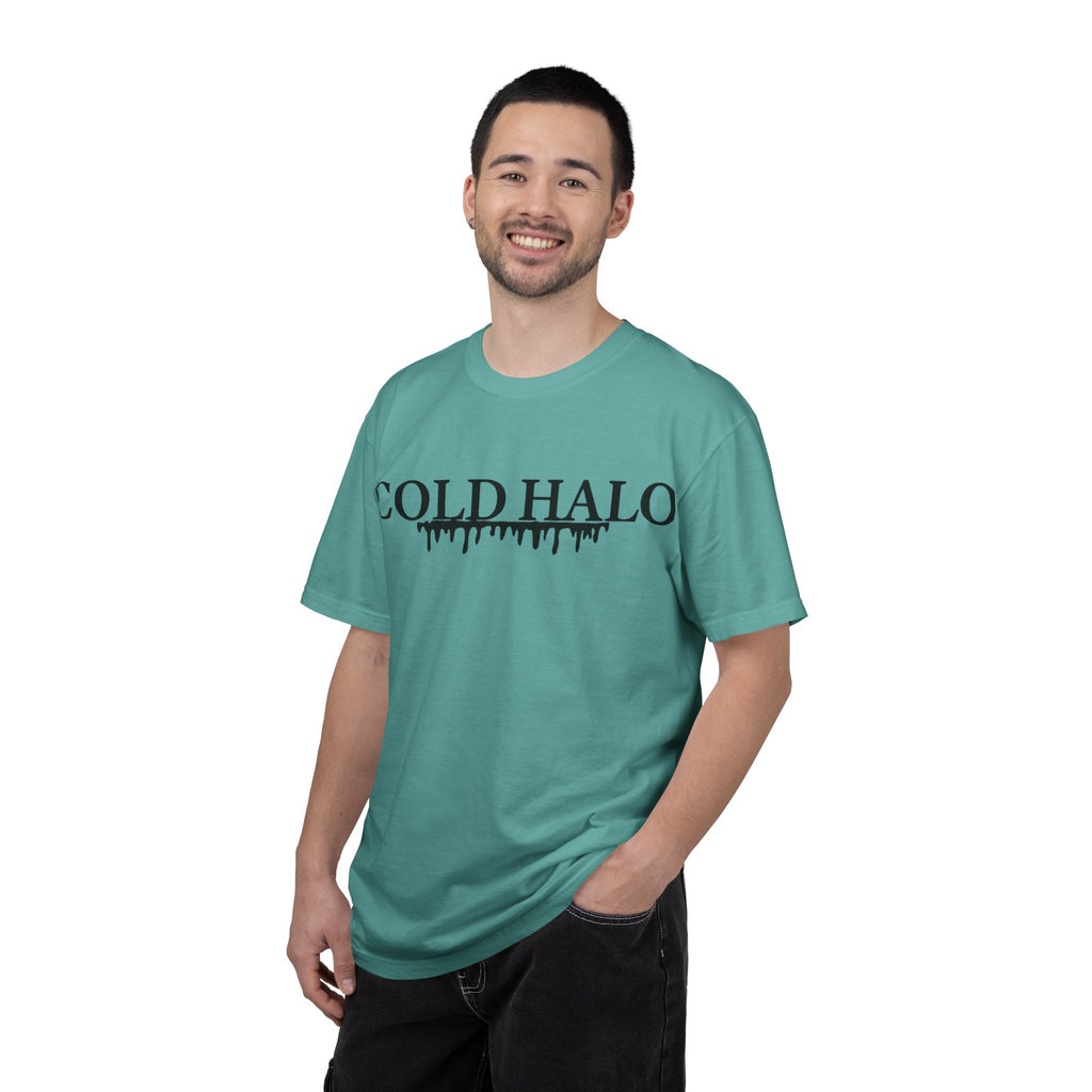 Cold Halo T-Shirt — Gothic Drip Logo Tee
