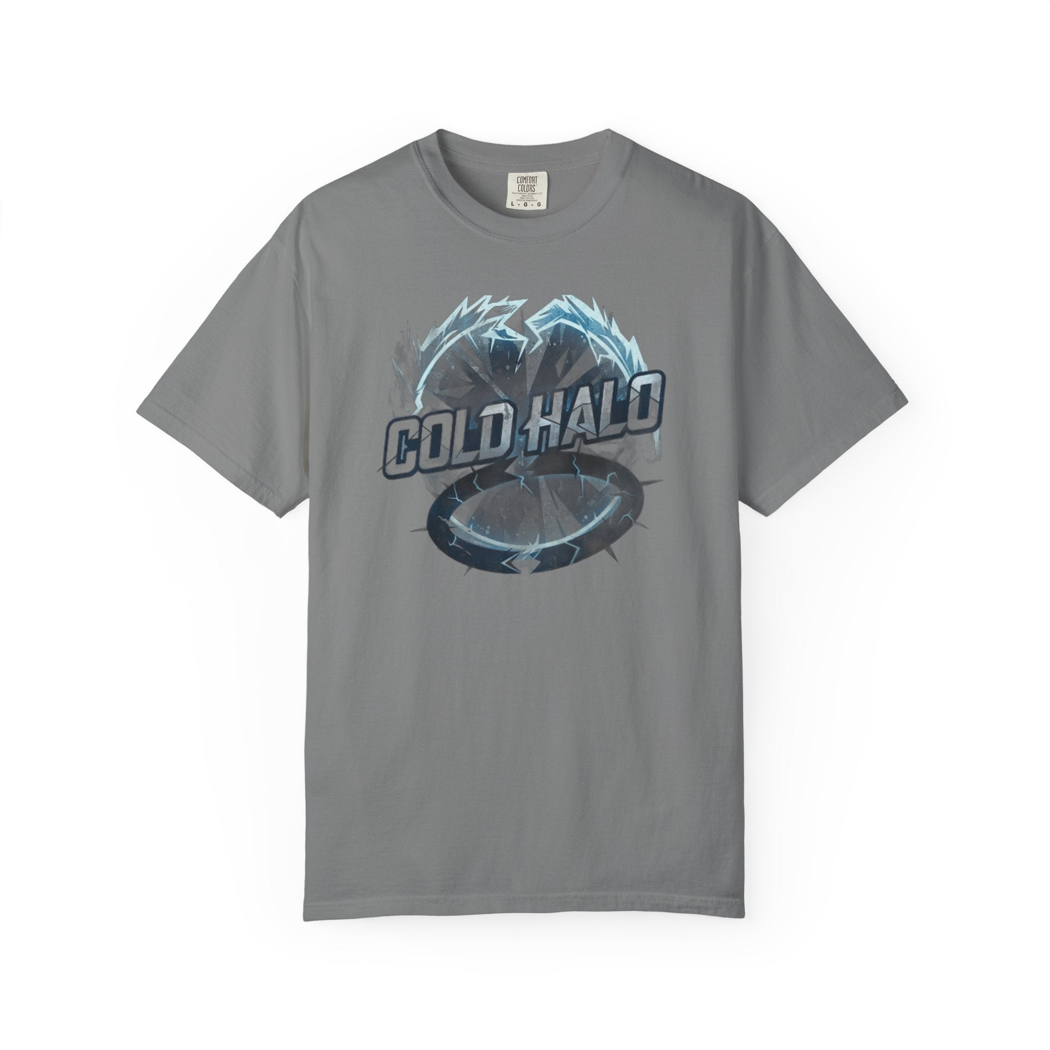 Cold Halo Graphic T-Shirt — Icy Ring Logo Tee