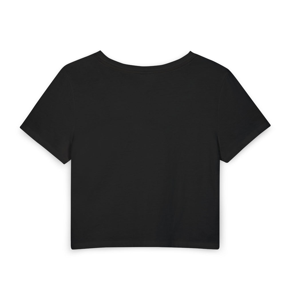 Braved the Cold — COLD HALO Women's Cropped Baby Tee