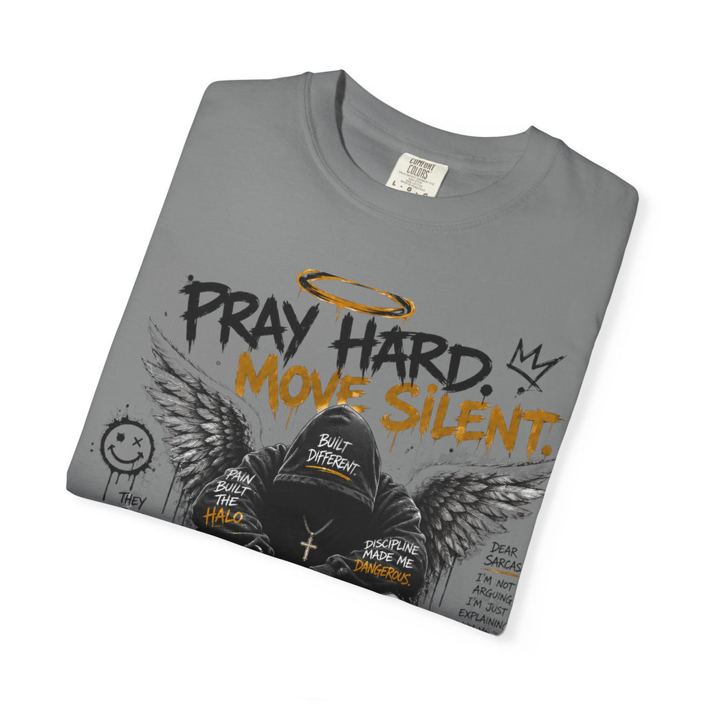 Pray Hard Move Silent Tee