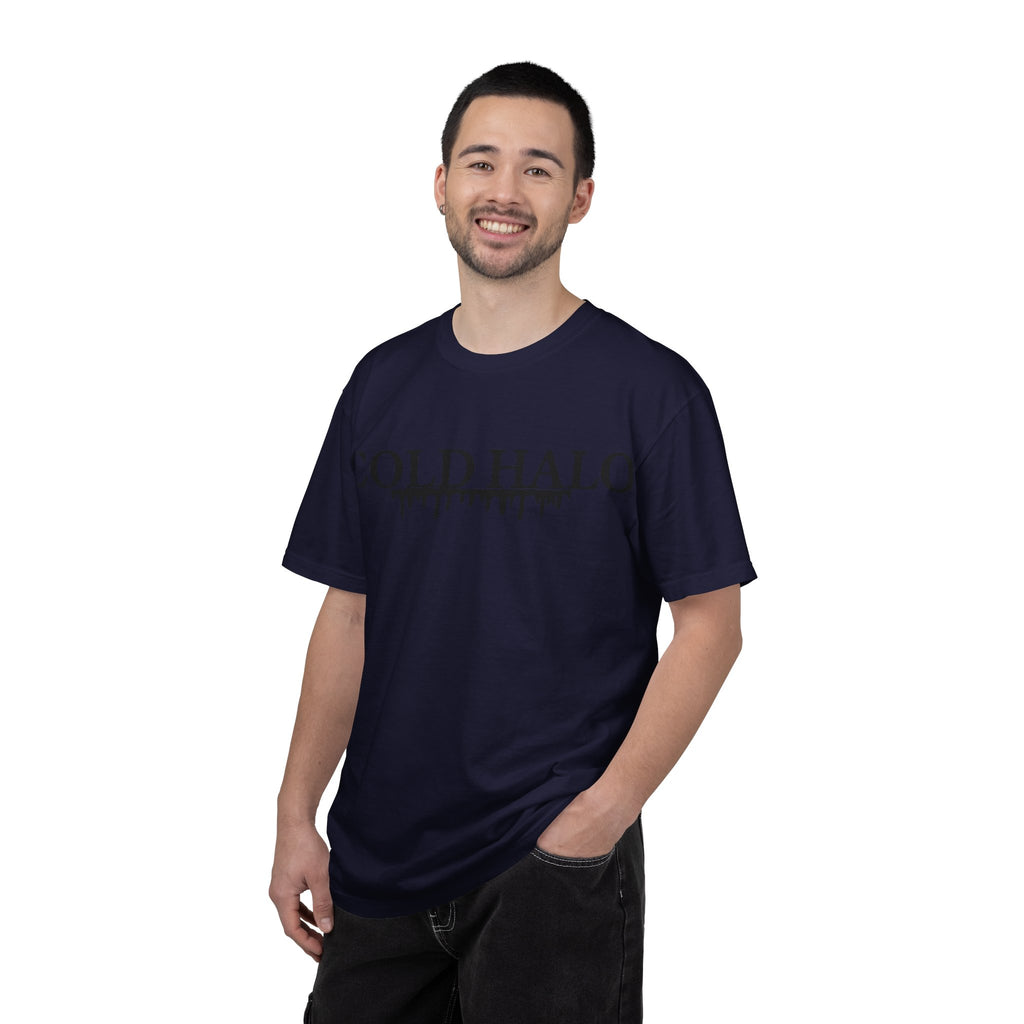 Cold Halo T-Shirt — Gothic Drip Logo Tee