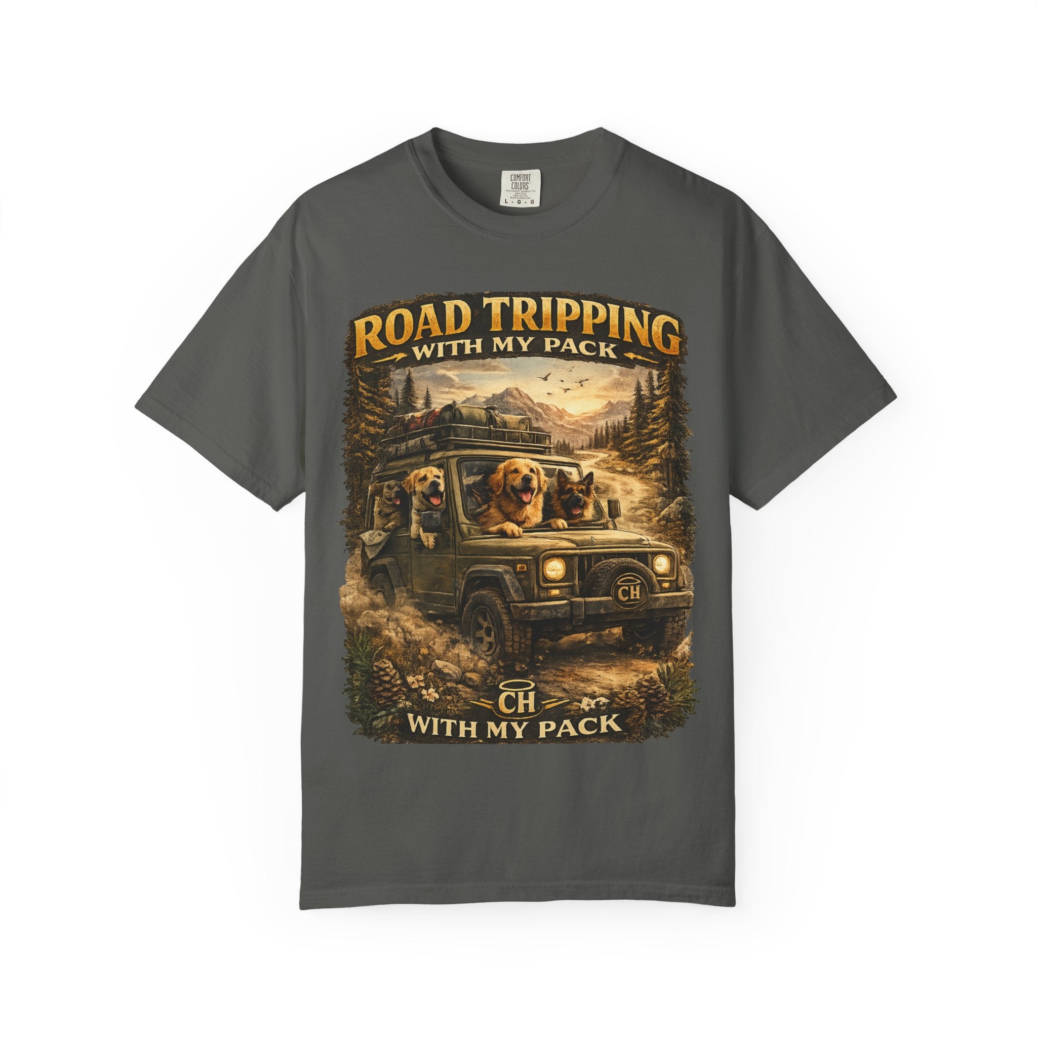 Road Tripping with My Pack Tee