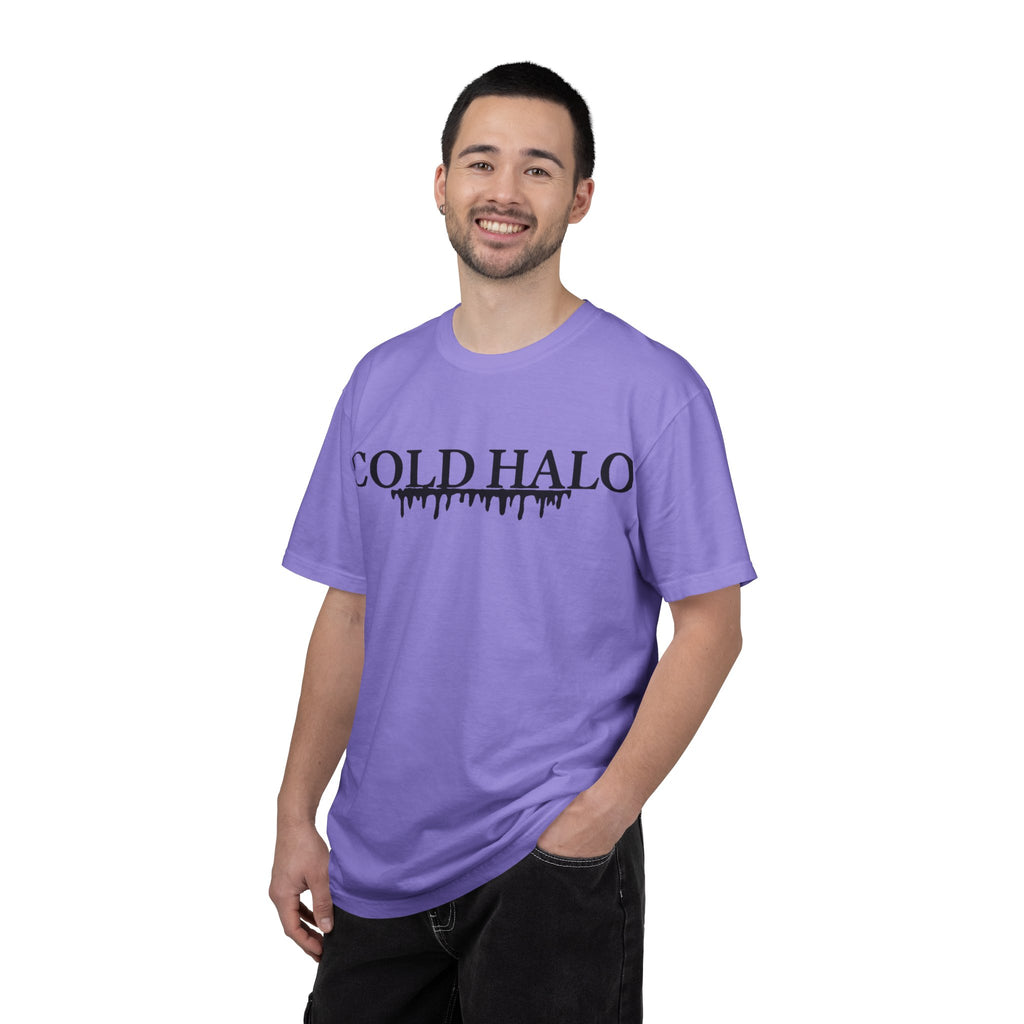 Cold Halo T-Shirt — Gothic Drip Logo Tee